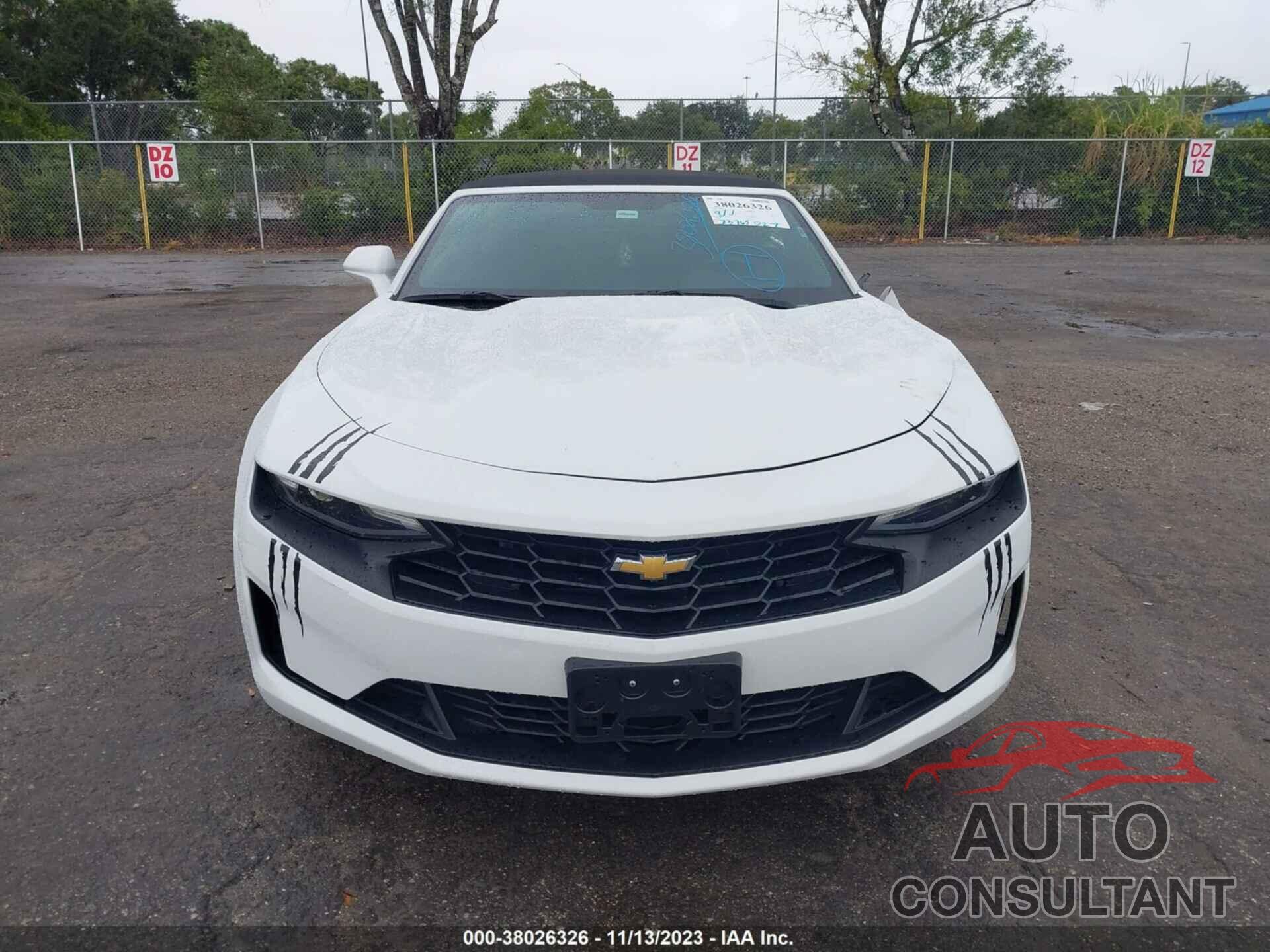 CHEVROLET CAMARO 2020 - 1G1FB3DX6L0131735