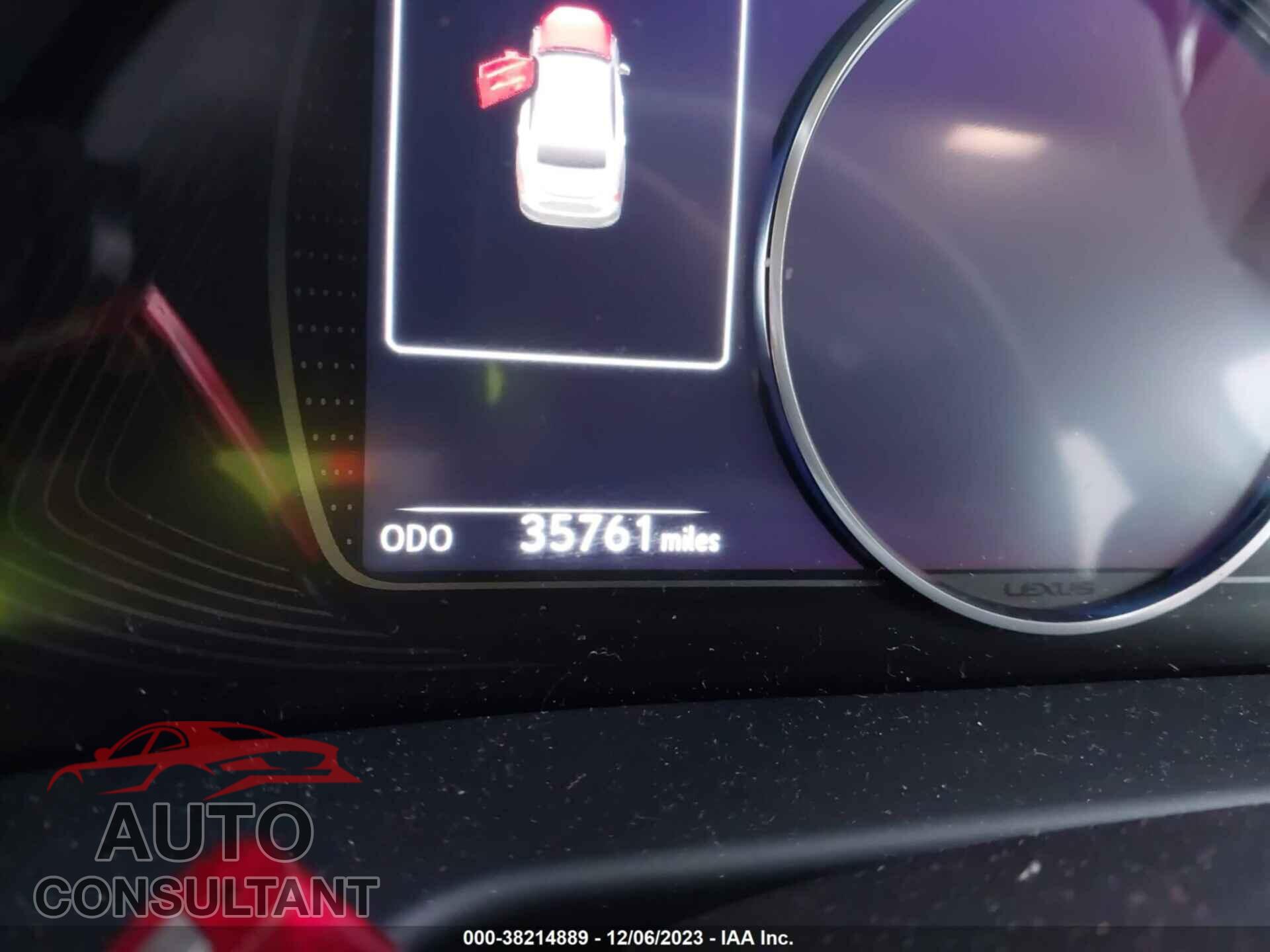 LEXUS ES 2019 - JTHB21B10K2036310