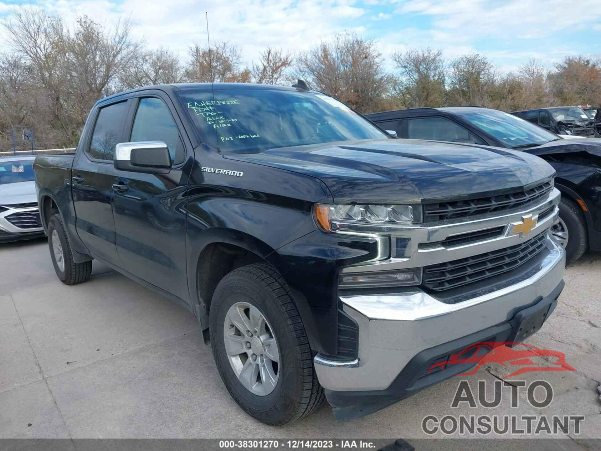 CHEVROLET SILVERADO 1500 2021 - 3GCPWCED2MG363010
