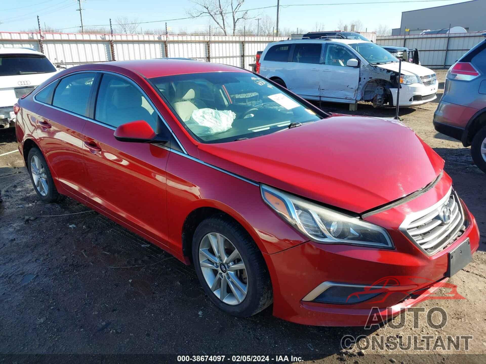 HYUNDAI SONATA 2017 - 5NPE24AFXHH507240