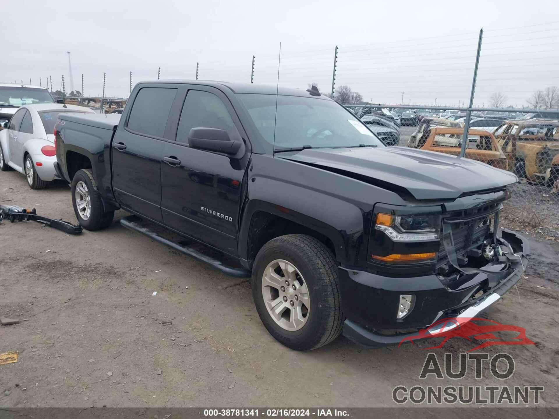 CHEVROLET SILVERADO 2018 - 3GCUKREC7JG453788