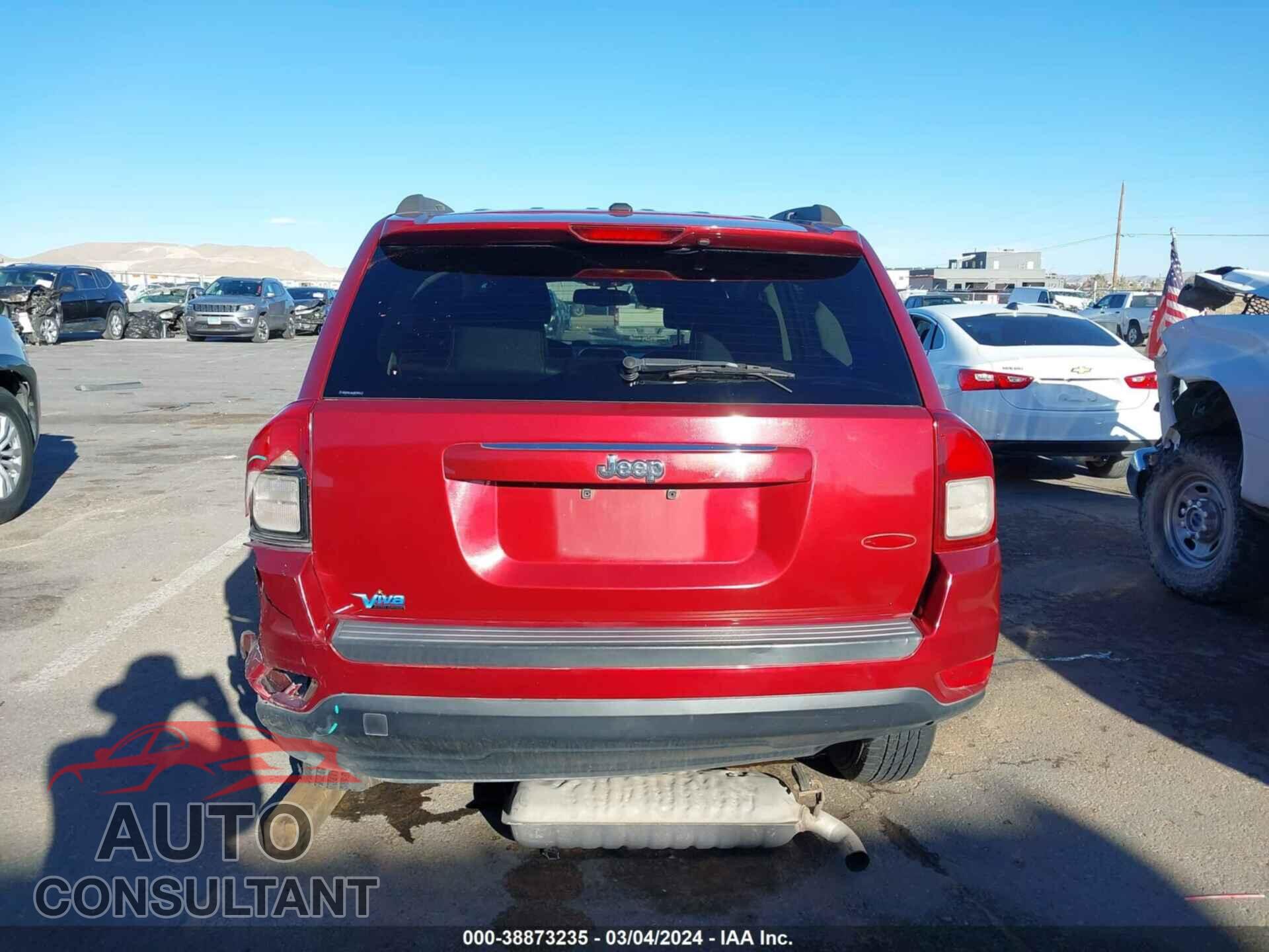 JEEP COMPASS 2016 - 1C4NJCEA5GD675805