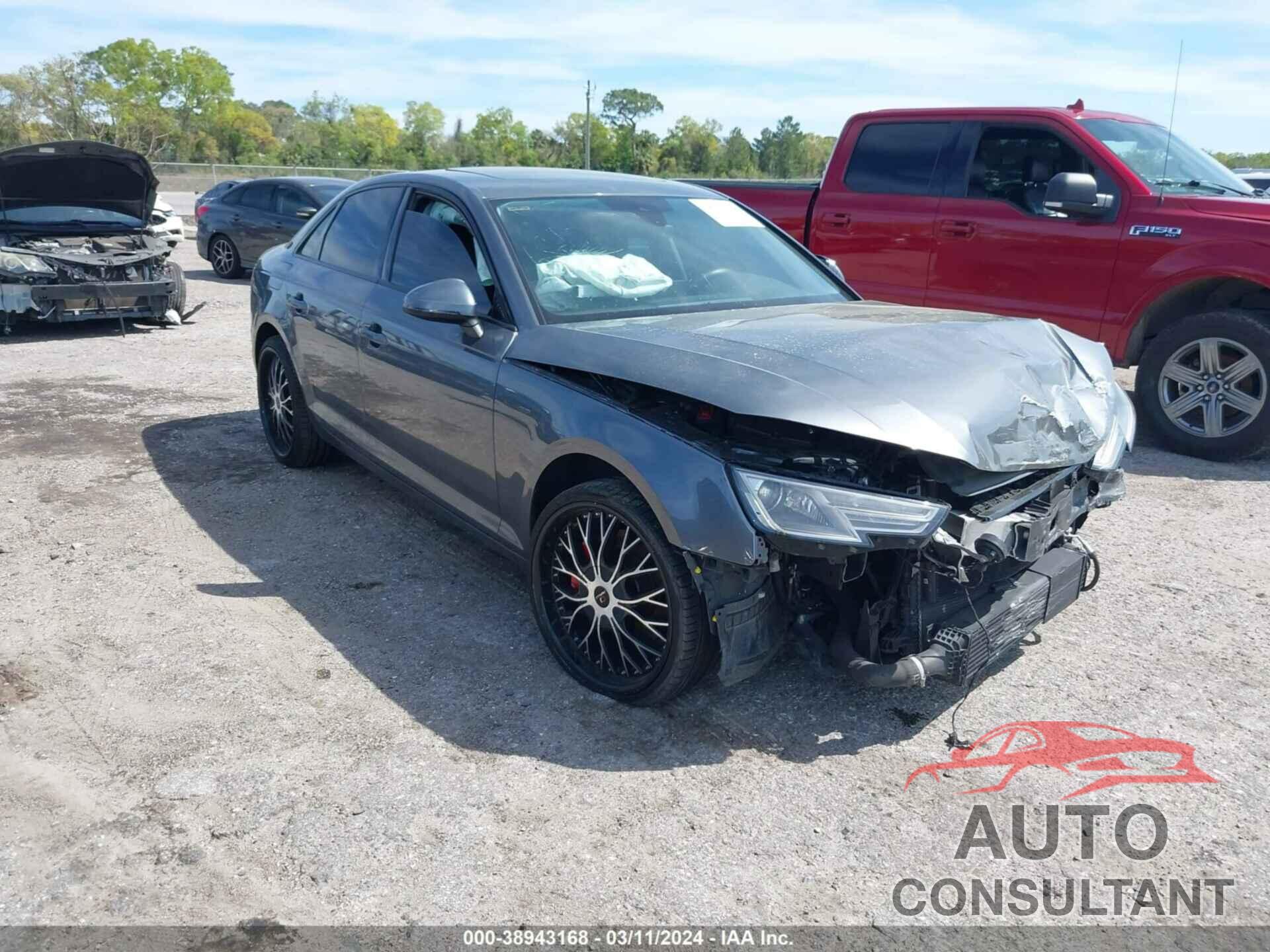 AUDI A4 2017 - WAUGNAF42HA025565