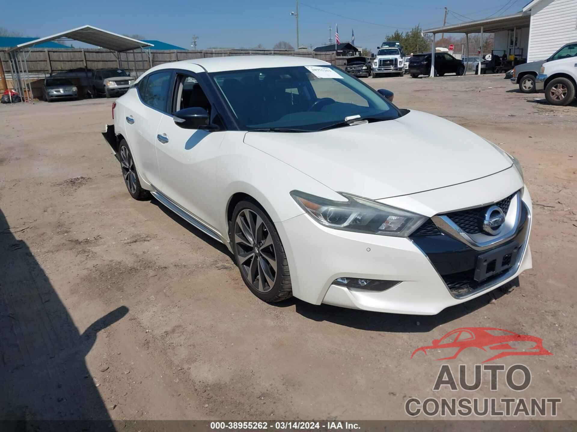 NISSAN MAXIMA 2016 - 1N4AA6AP8GC435556