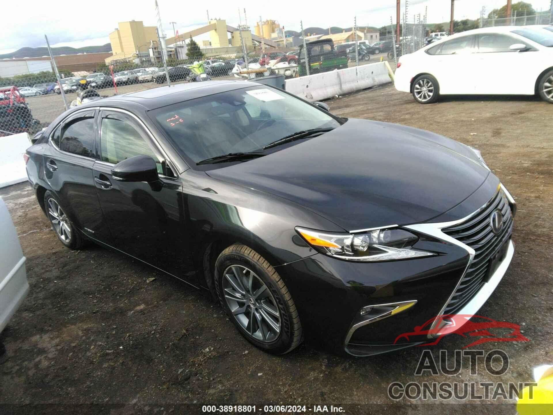 LEXUS ES 300H 2017 - JTHBW1GG0H2136305