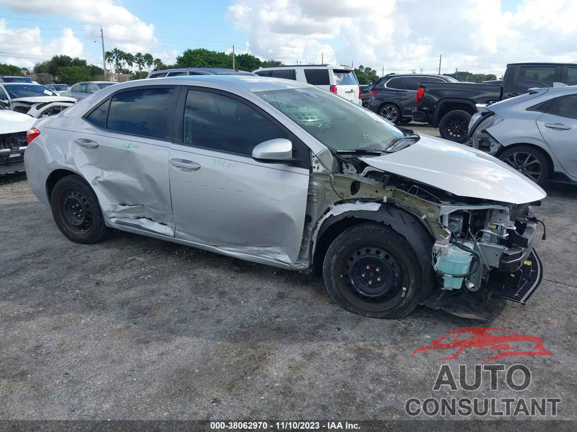 TOYOTA COROLLA 2017 - 2T1BURHE4HC829916