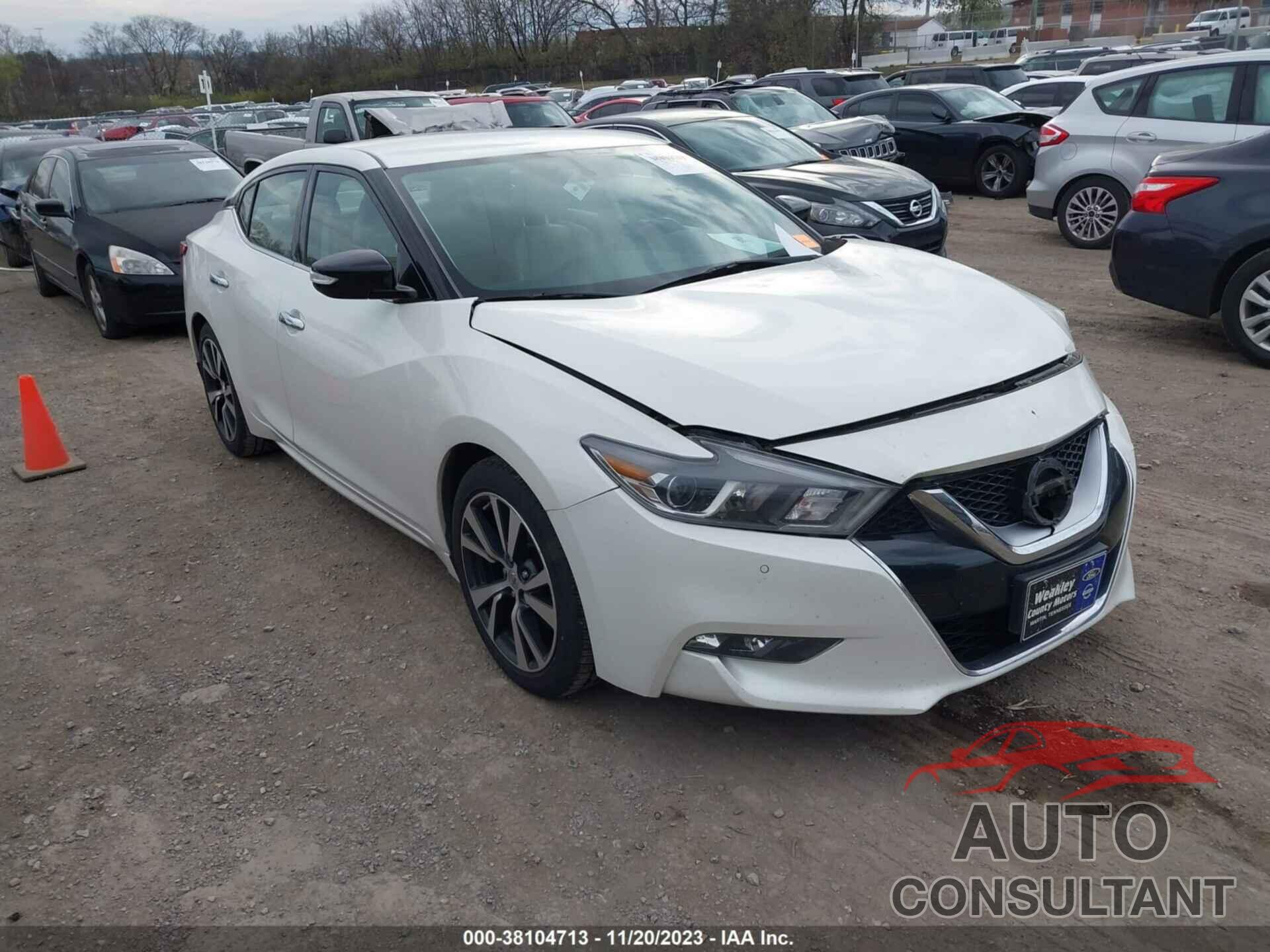 NISSAN MAXIMA 2017 - 1N4AA6AP1HC399260