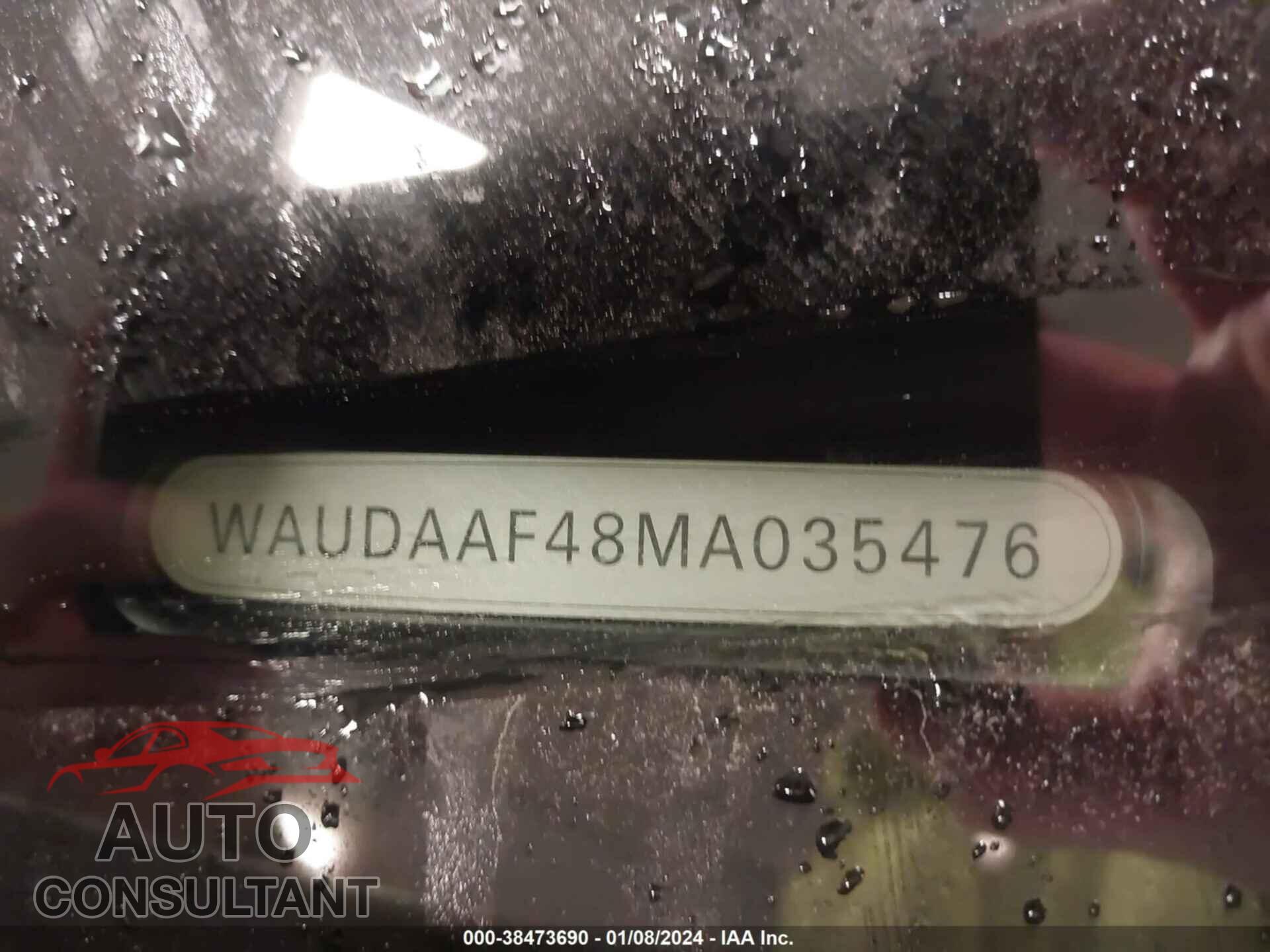 AUDI A4 2021 - WAUDAAF48MA035476