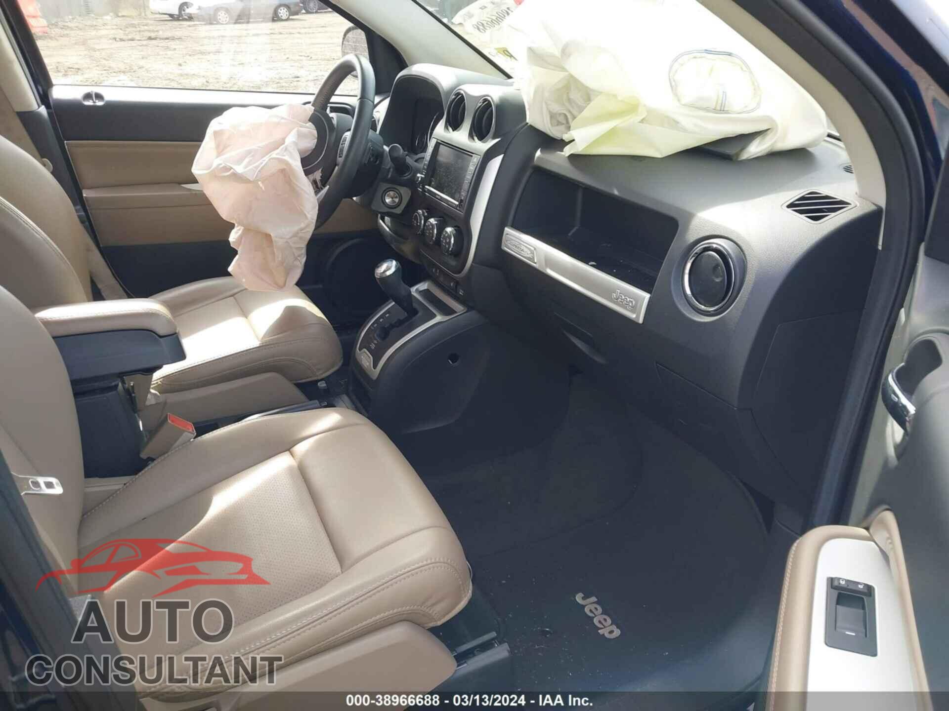 JEEP COMPASS 2017 - 1C4NJCEA4HD125142