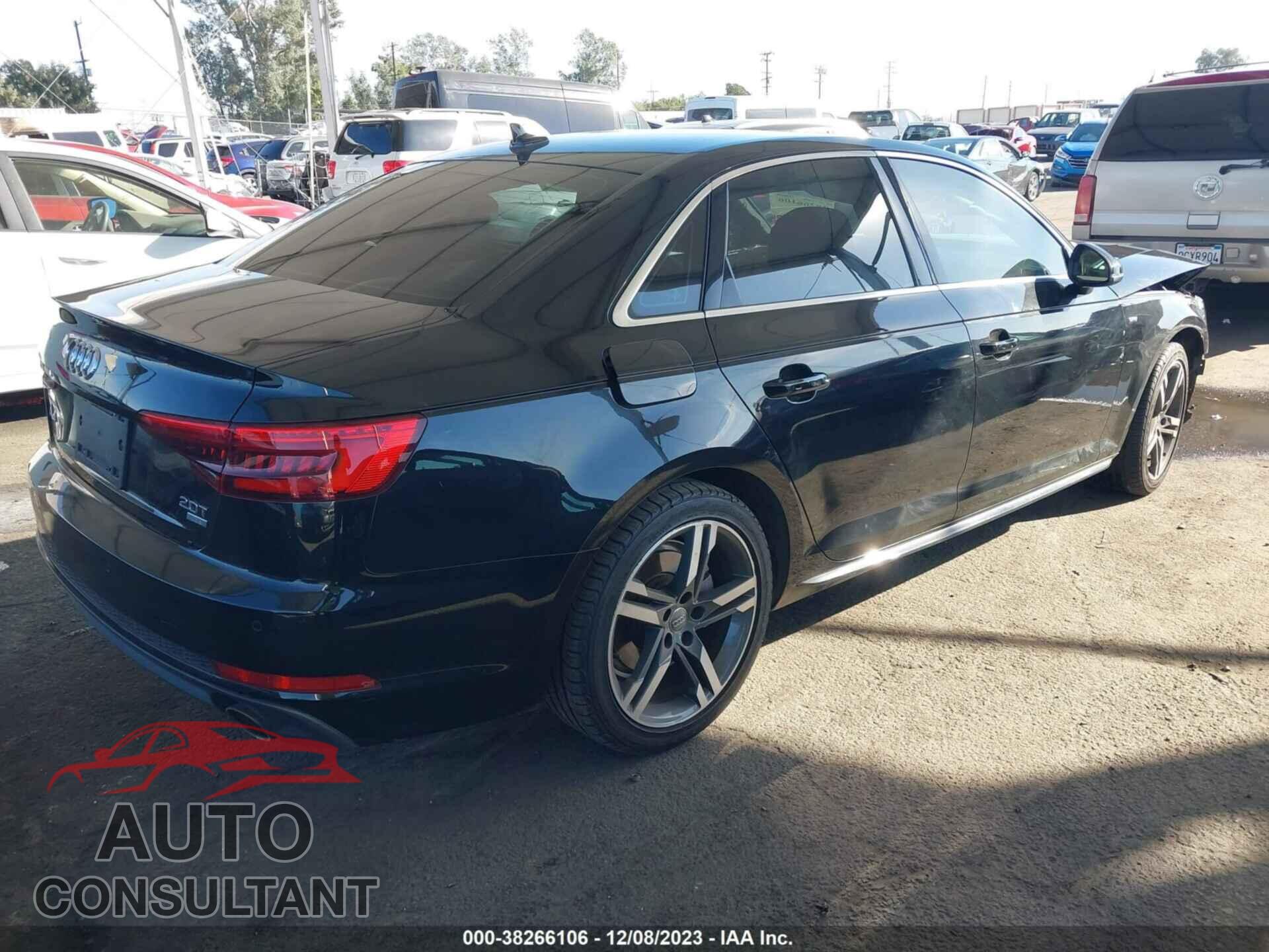 AUDI A4 2017 - WAULMAF43HN072114