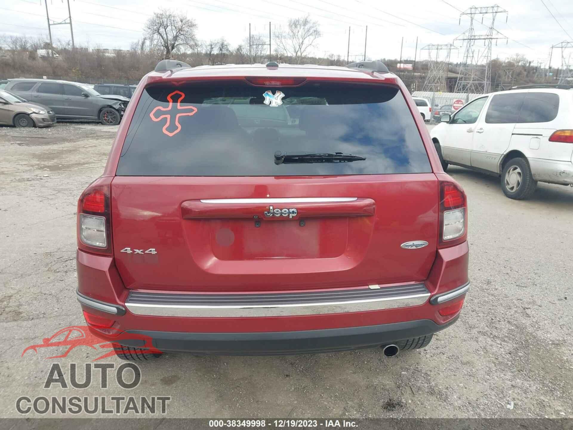 JEEP COMPASS 2017 - 1C4NJDEB1HD140115