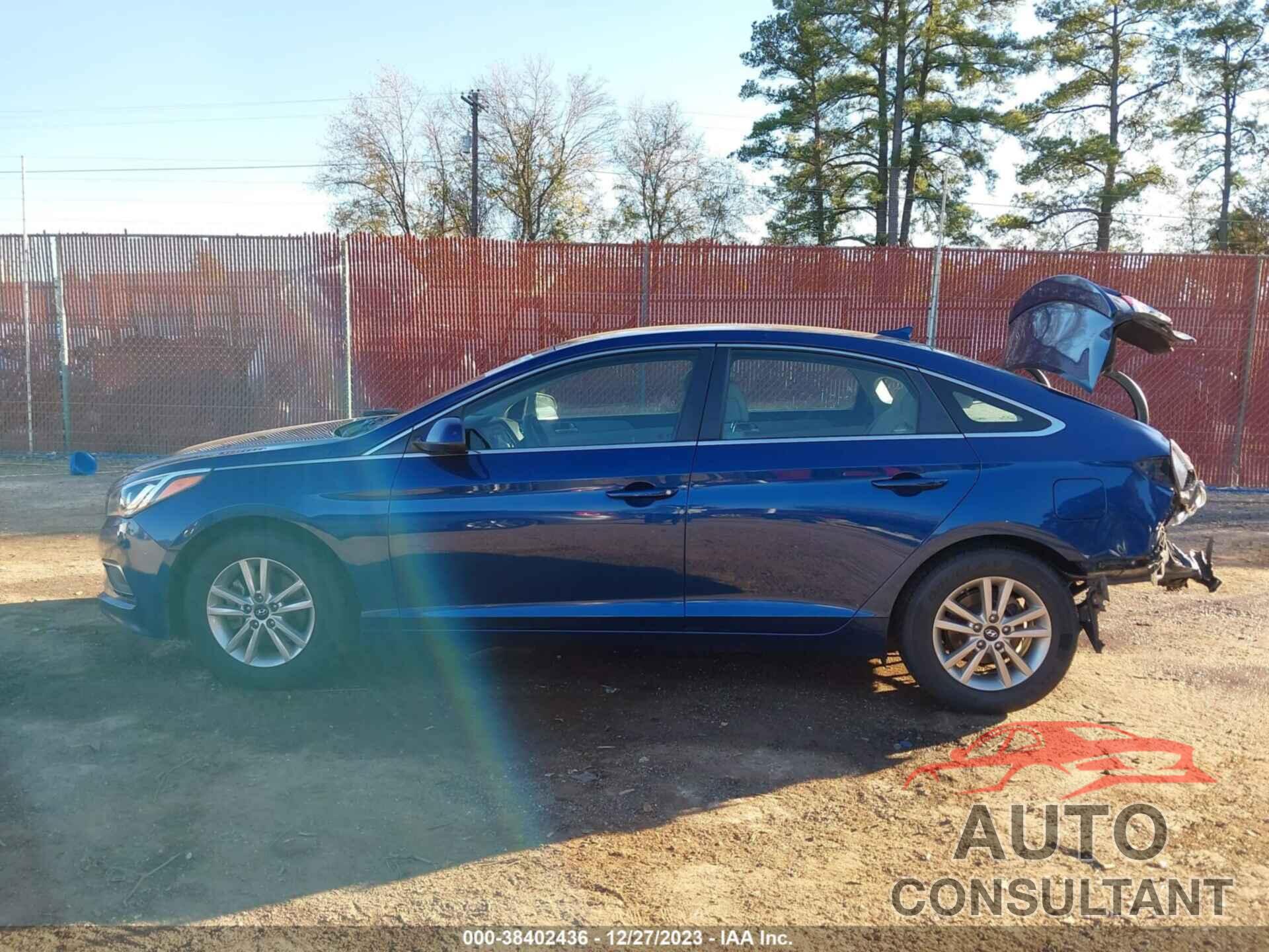 HYUNDAI SONATA 2017 - 5NPE24AFXHH548371