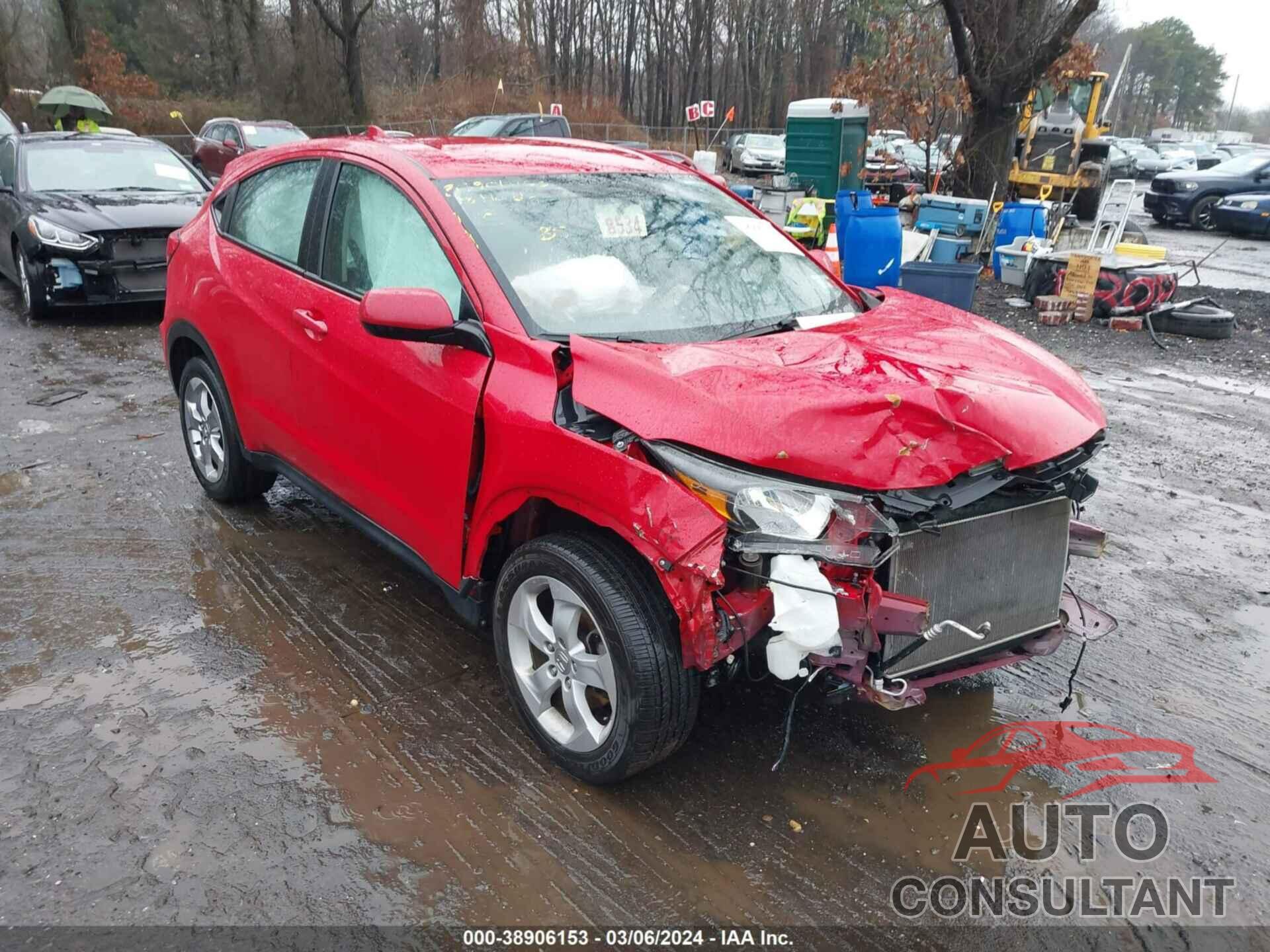 HONDA HR-V 2018 - 3CZRU6H37JG700411