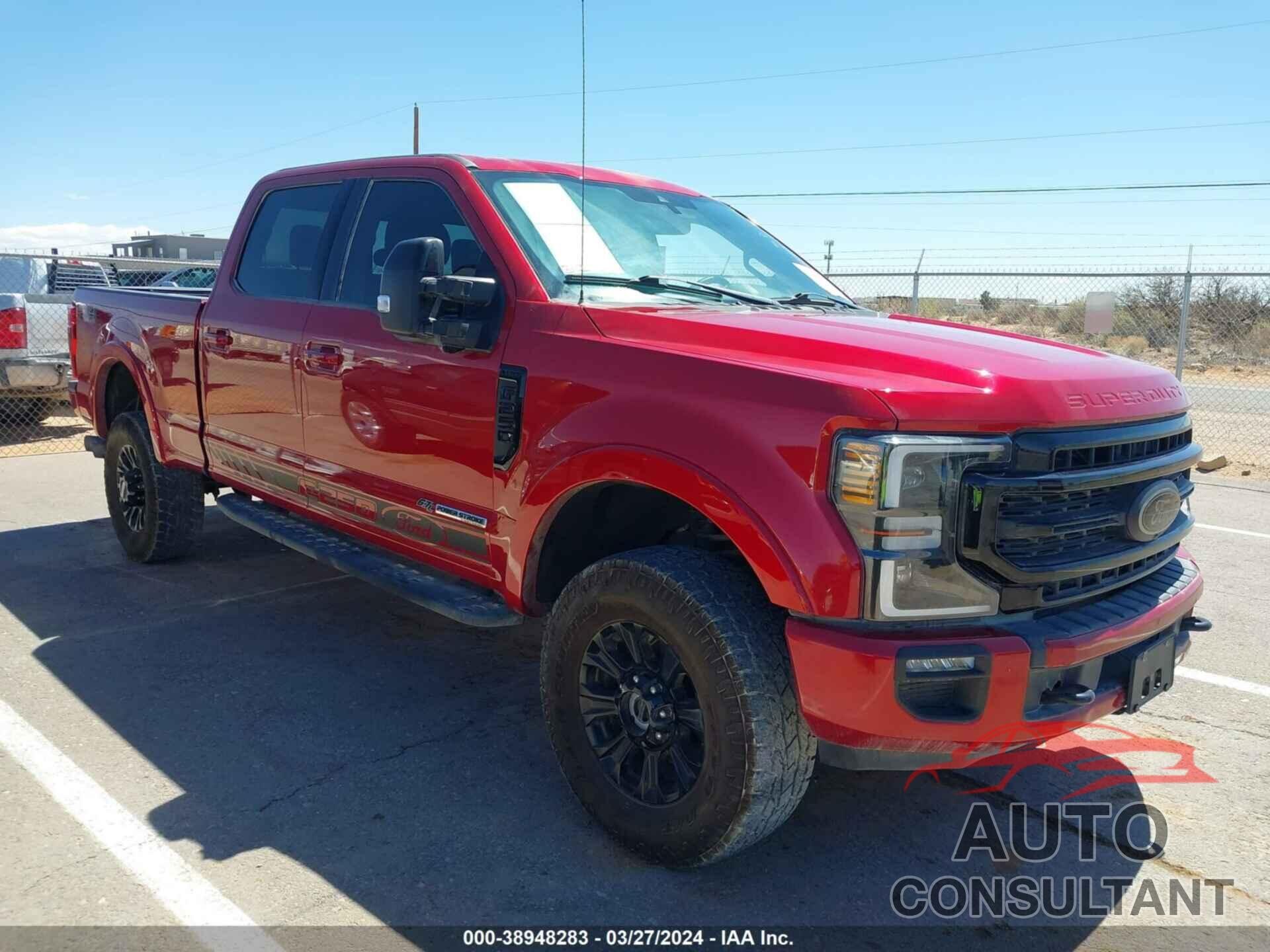 FORD SUPER DUTY F-250 SRW 2021 - 1FT8W2BT0MEC05587