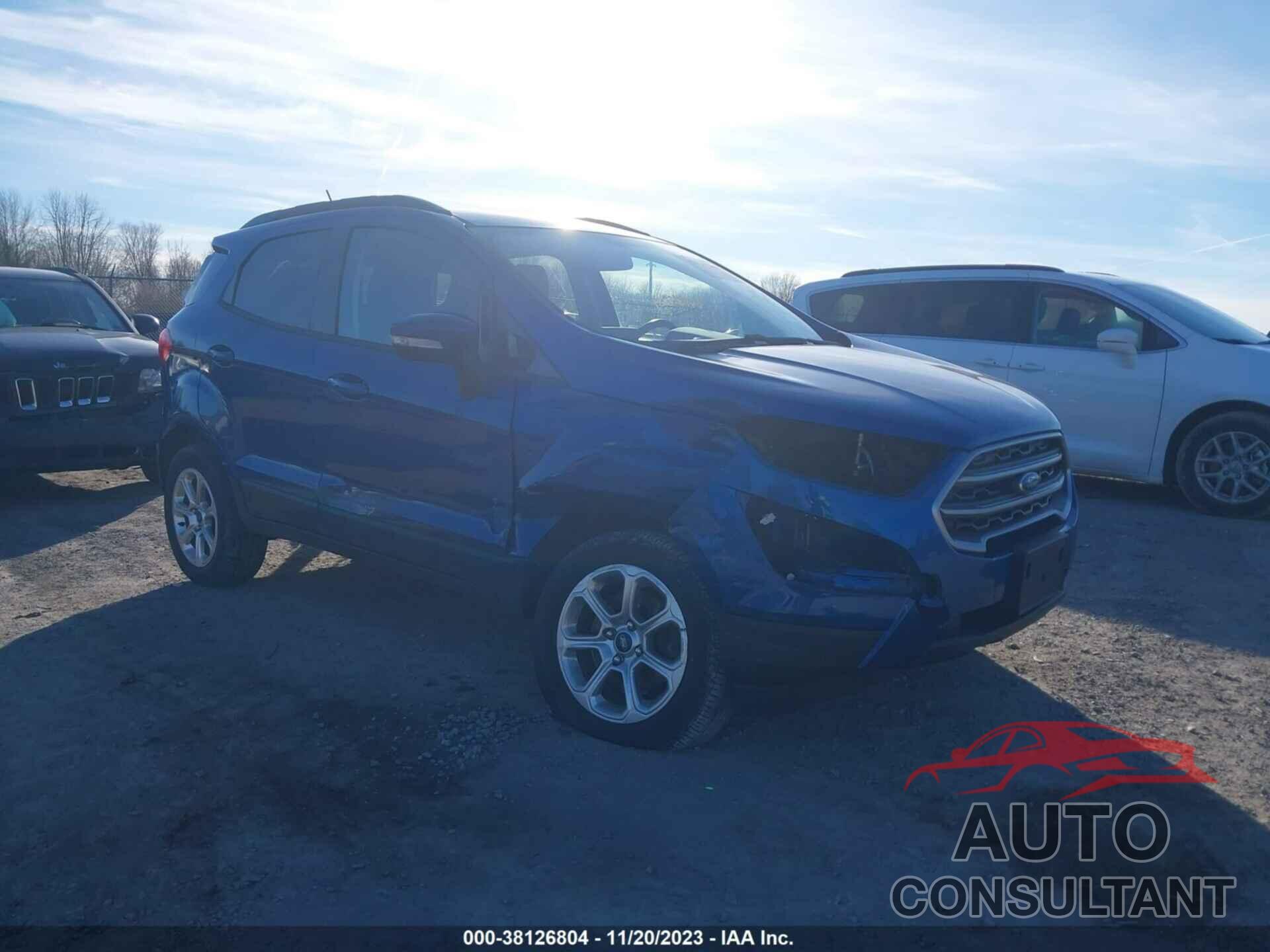 FORD ECOSPORT 2020 - MAJ6S3GL2LC313629