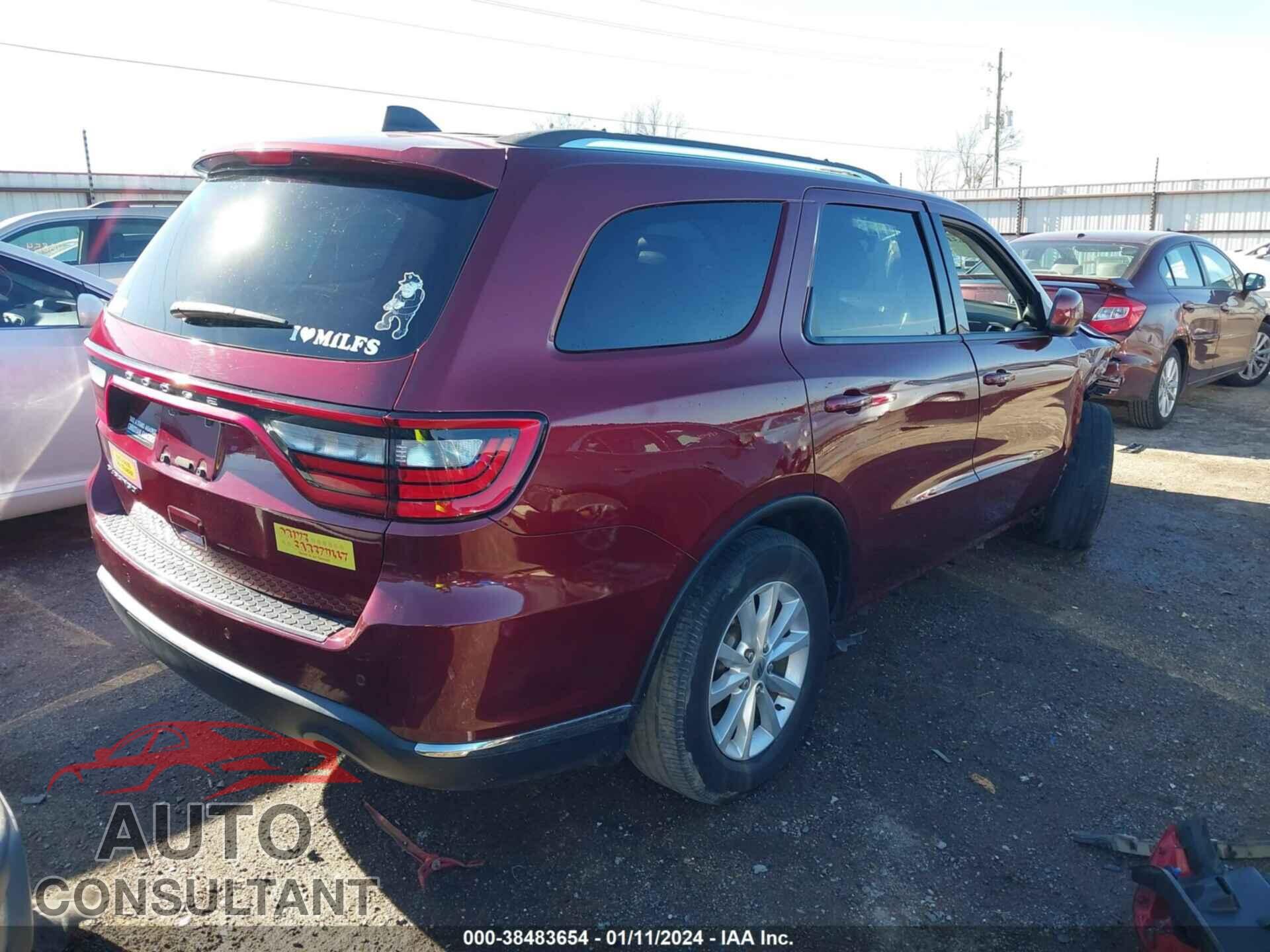 DODGE DURANGO 2019 - 1C4RDHAG7KC779663