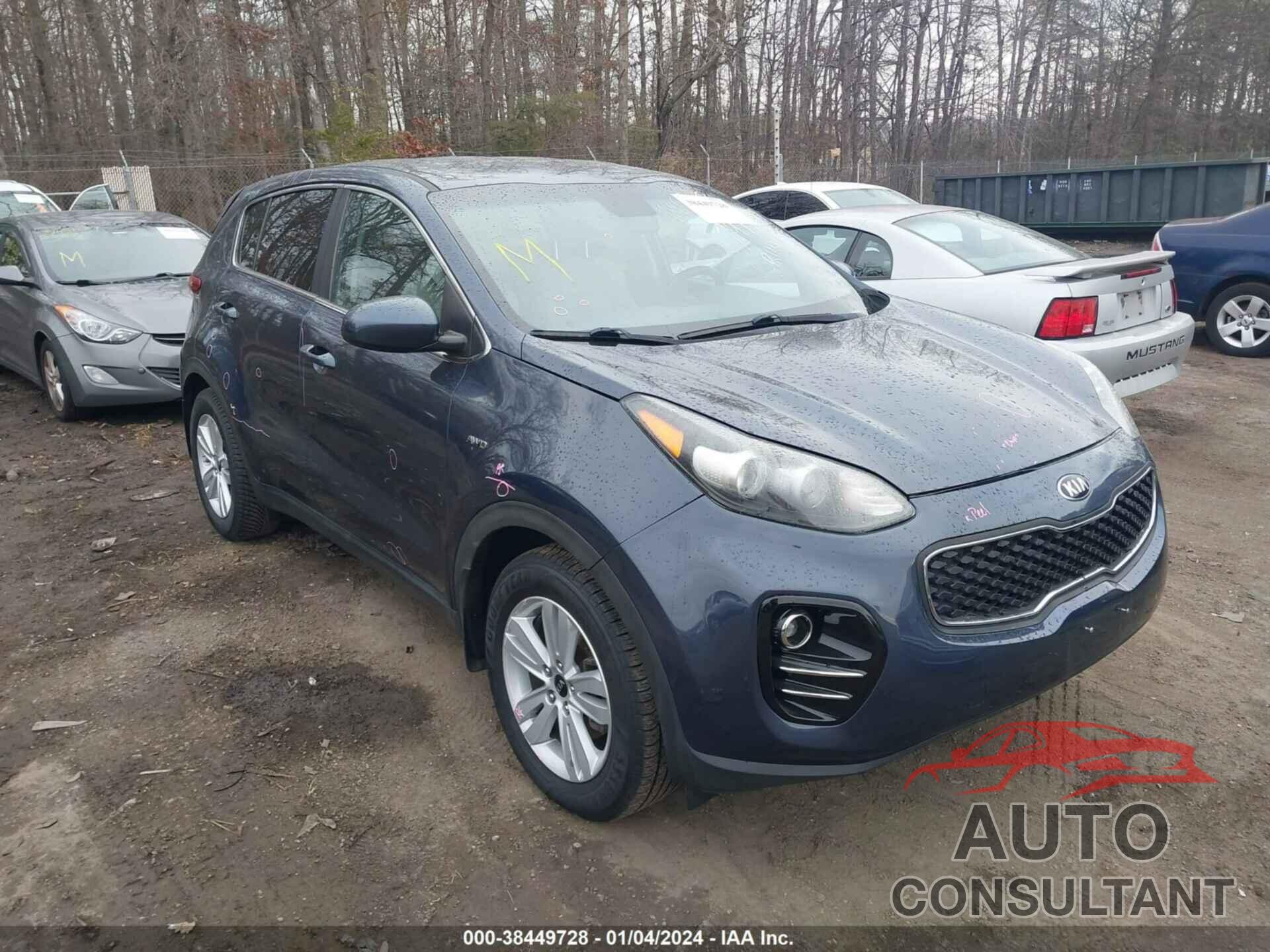 KIA SPORTAGE 2018 - KNDPMCAC0J7379717