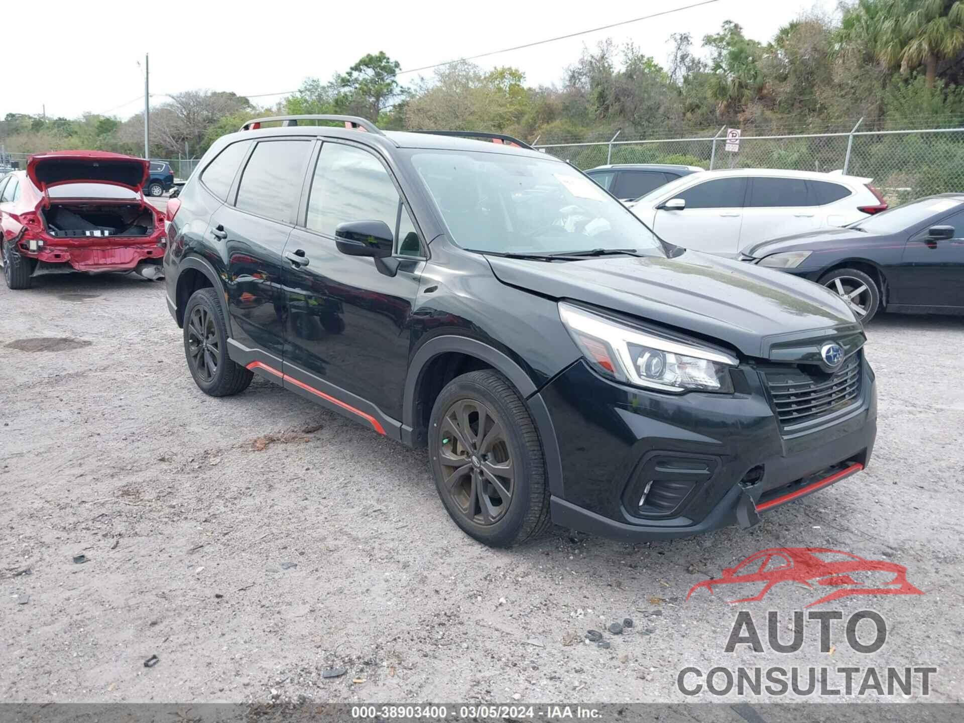 SUBARU FORESTER 2019 - JF2SKAPC1KH513515