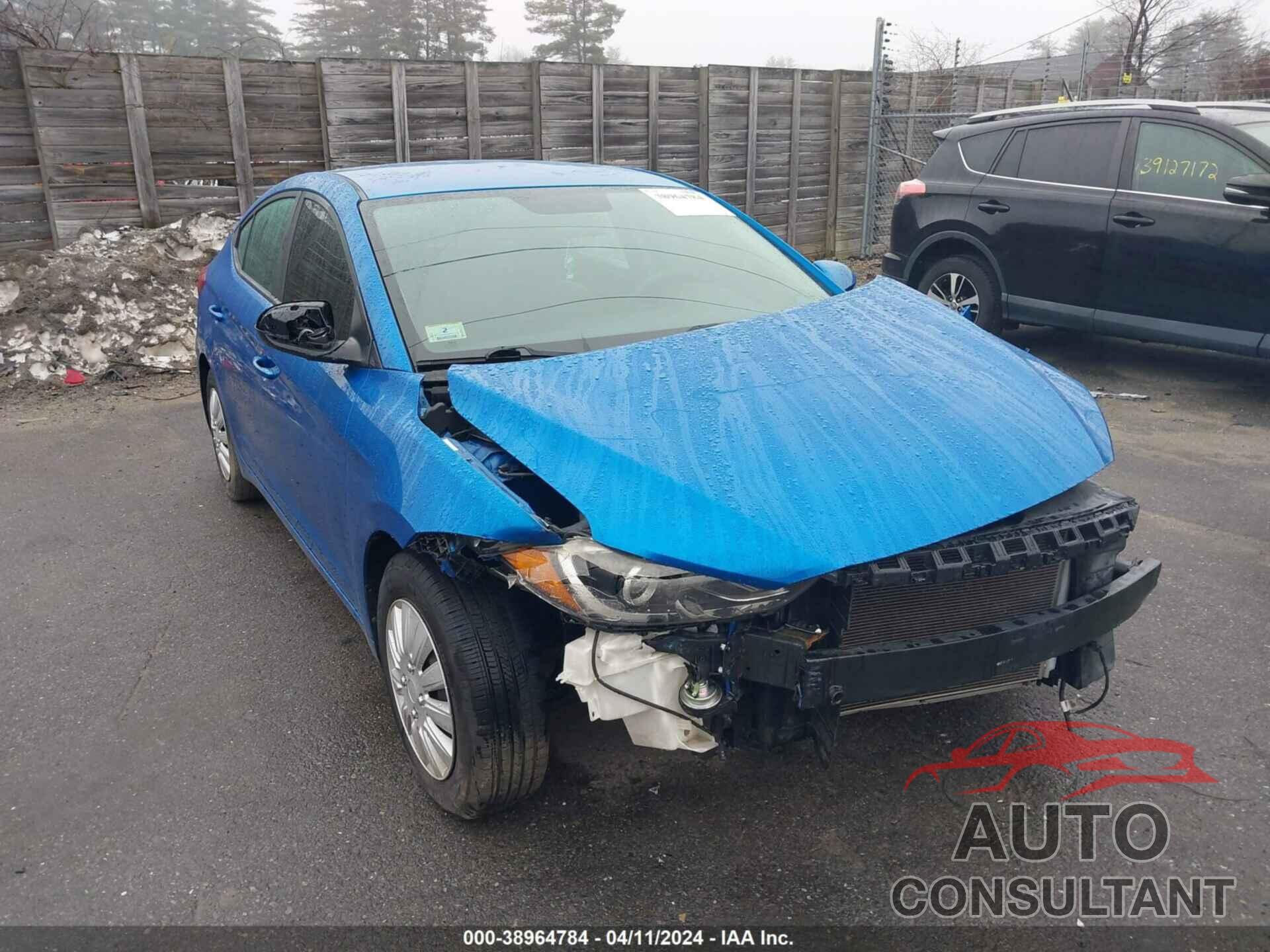 HYUNDAI ELANTRA 2017 - KMHD74LF1HU367462