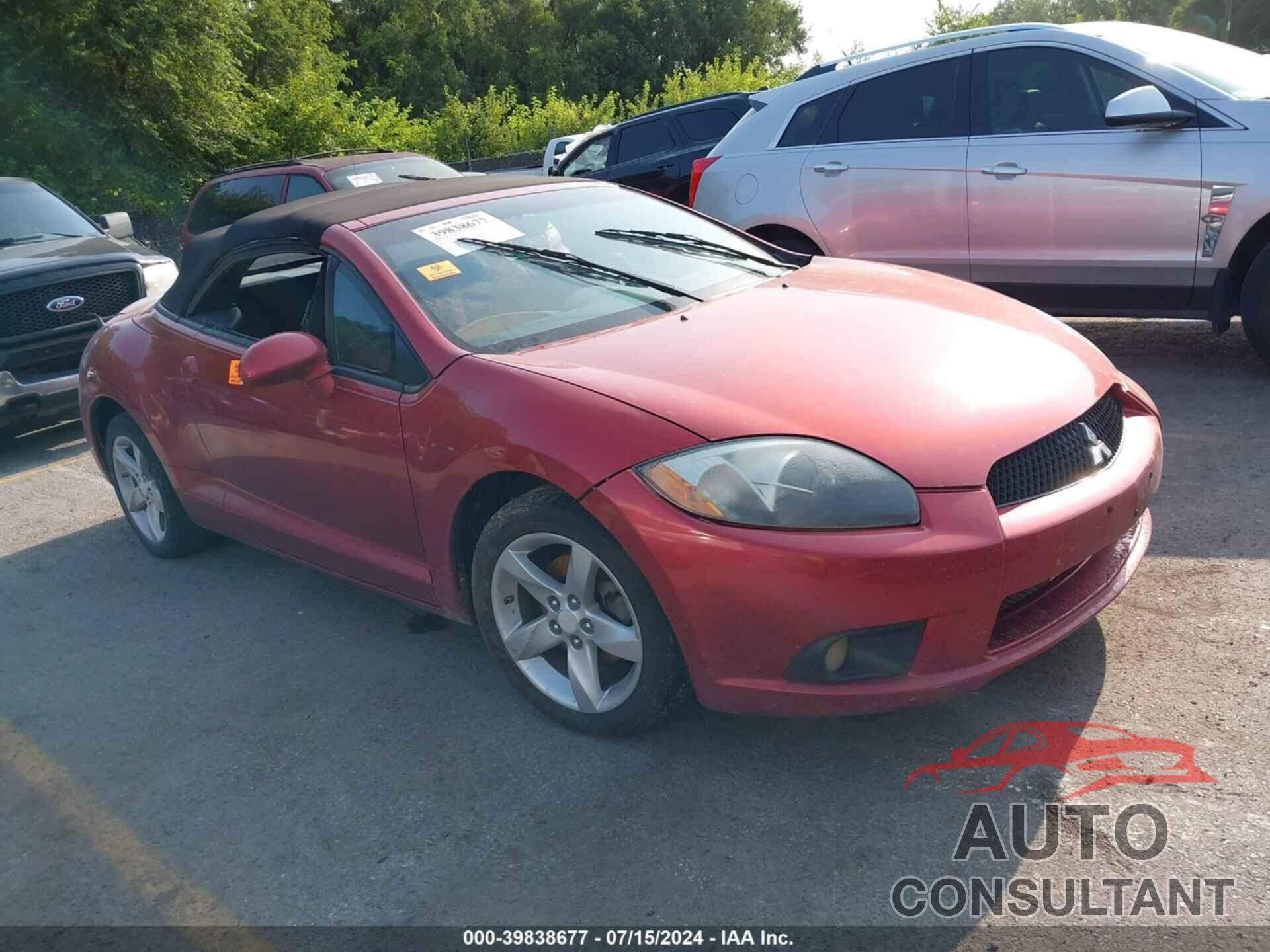 MITSUBISHI ECLIPSE SPYDER 2009 - 4A3AL25F69E041458