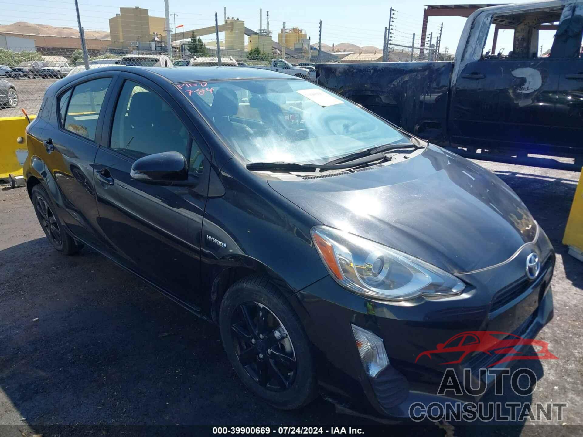 TOYOTA PRIUS C 2016 - JTDKDTB38G1117609