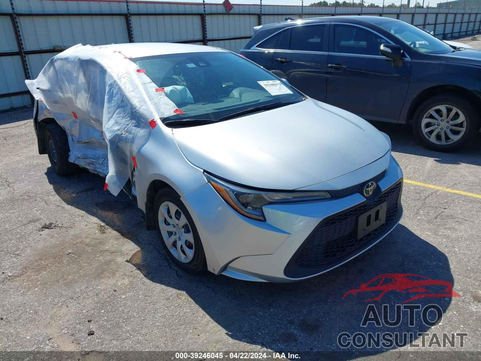 TOYOTA COROLLA 2022 - JTDEPMAE8N3027276