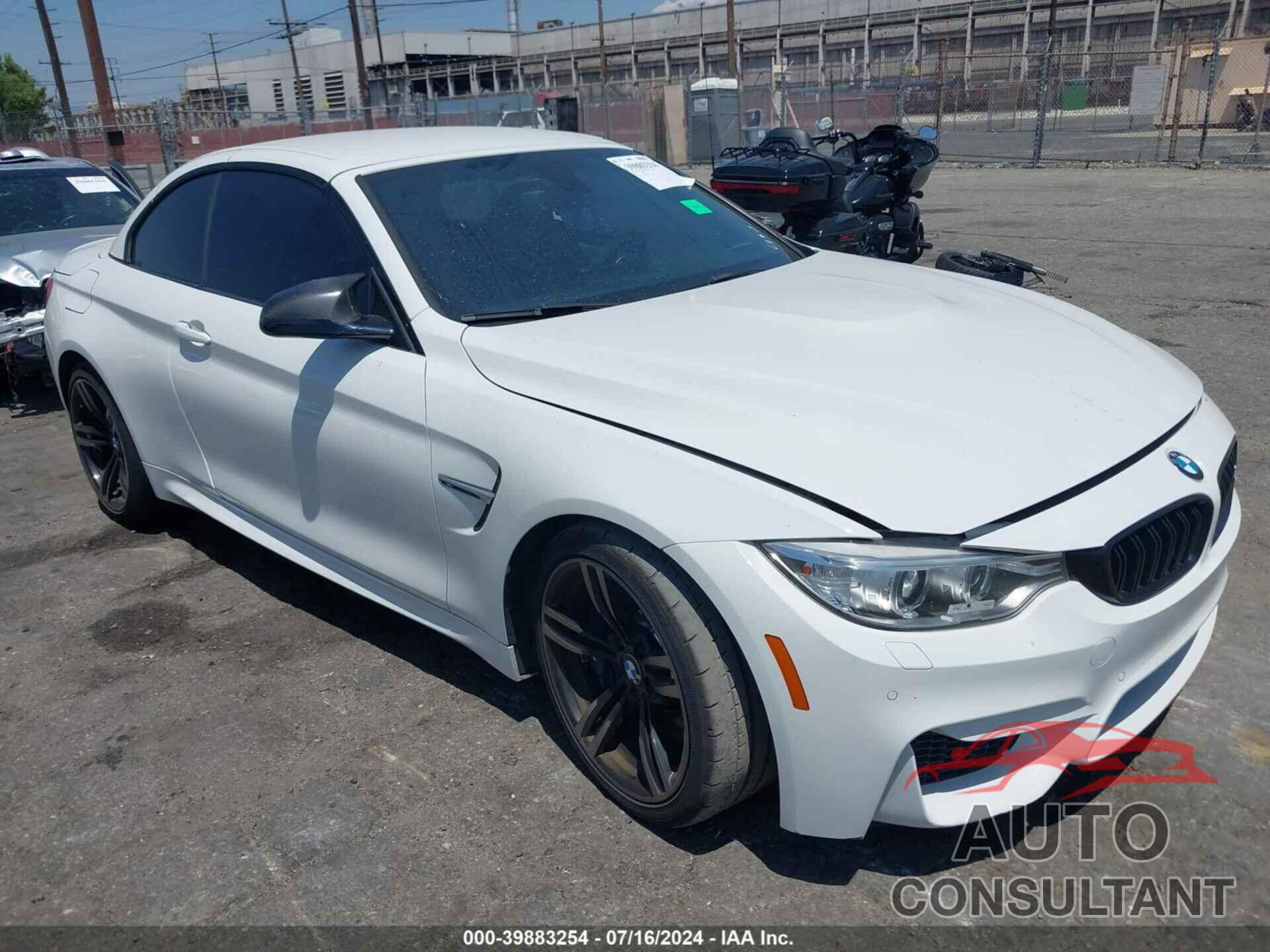 BMW M4 2016 - WBS3U9C51GP970138