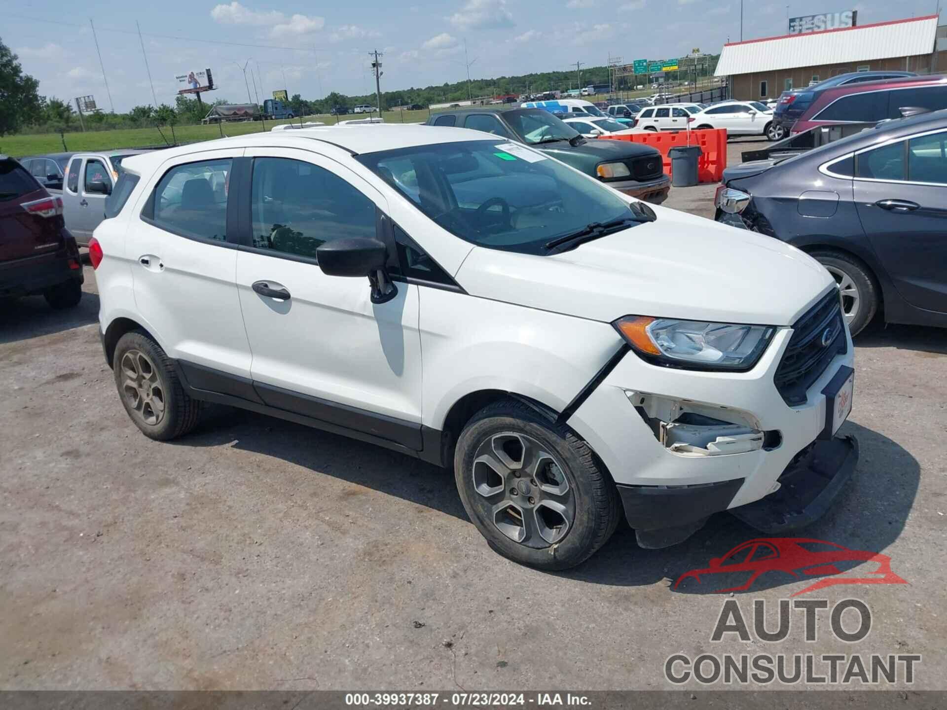 FORD ECOSPORT 2018 - MAJ3P1RE1JC164134