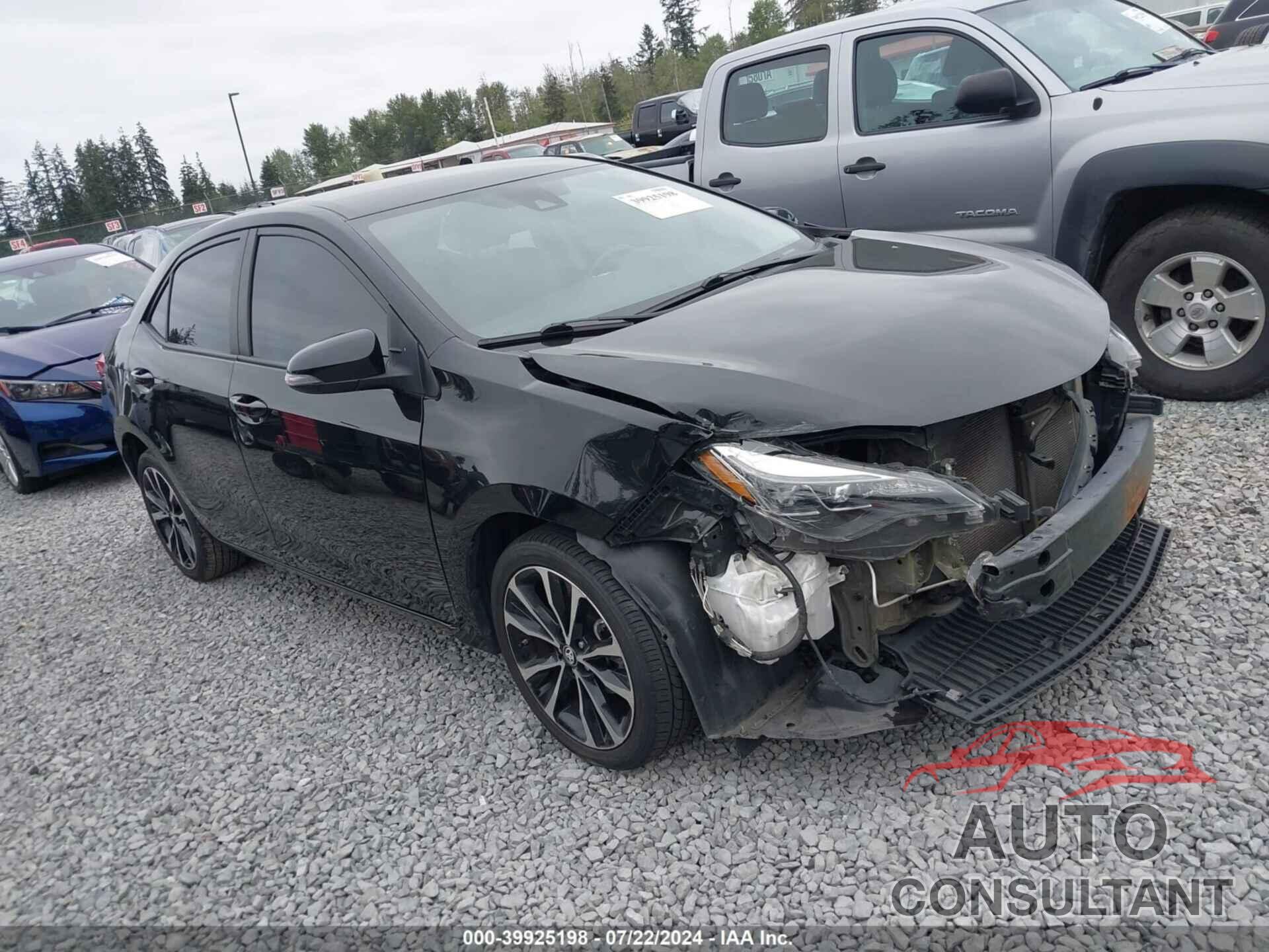 TOYOTA COROLLA 2019 - 5YFBURHE6KP905501