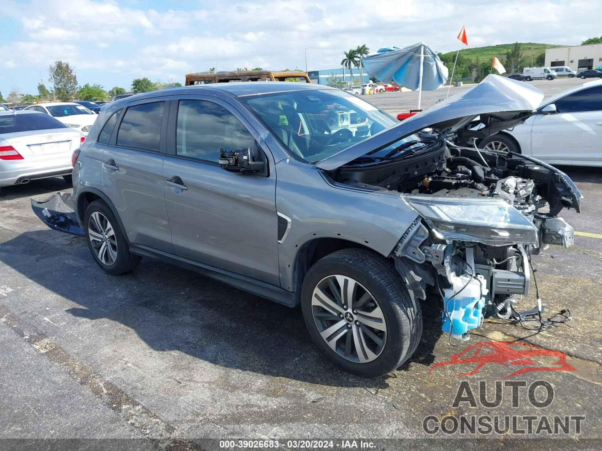 MITSUBISHI OUTLANDER SPORT 2022 - JA4ARUAU3NU007229