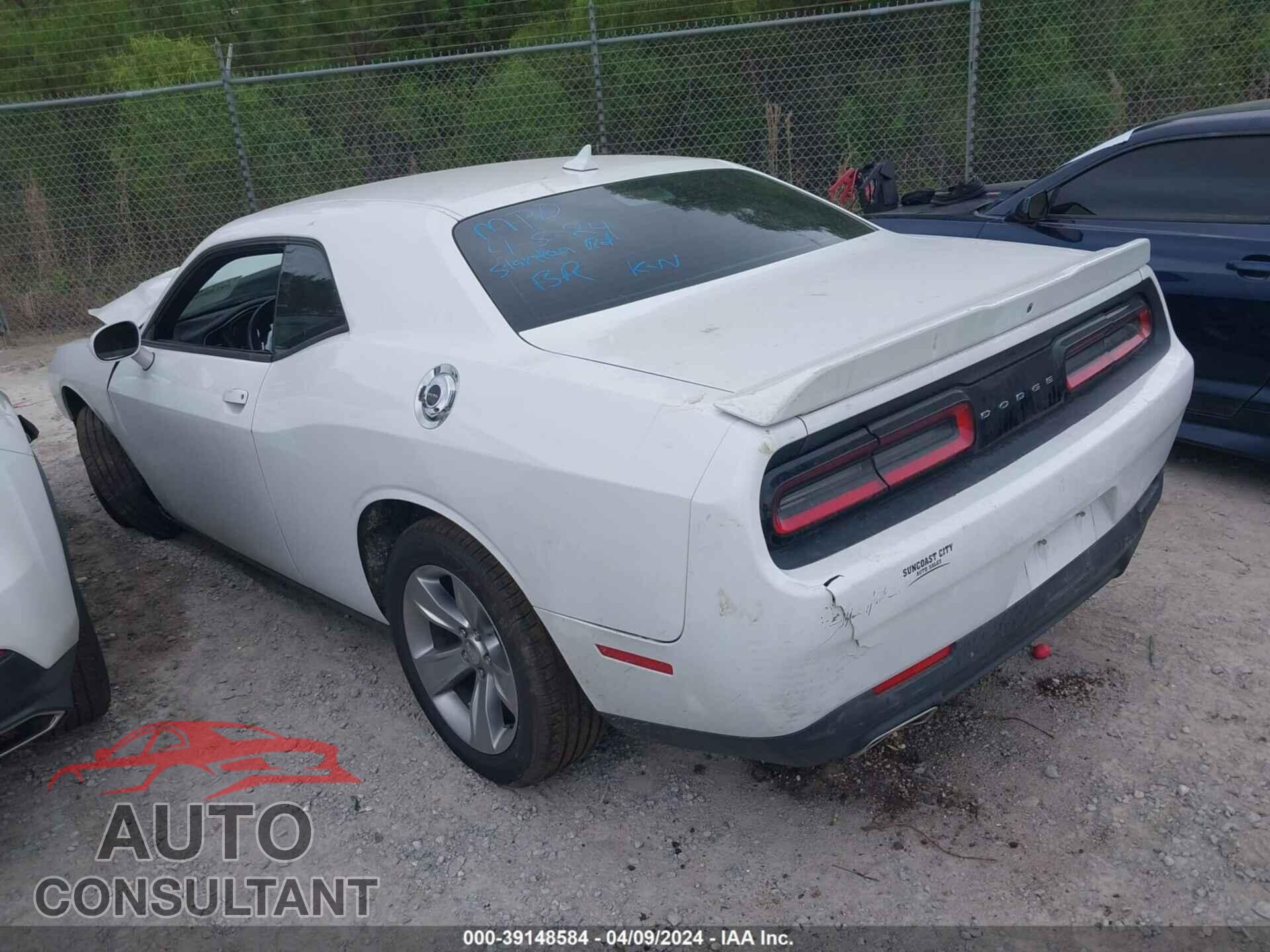 DODGE CHALLENGER 2019 - 2C3CDZAG4KH503664