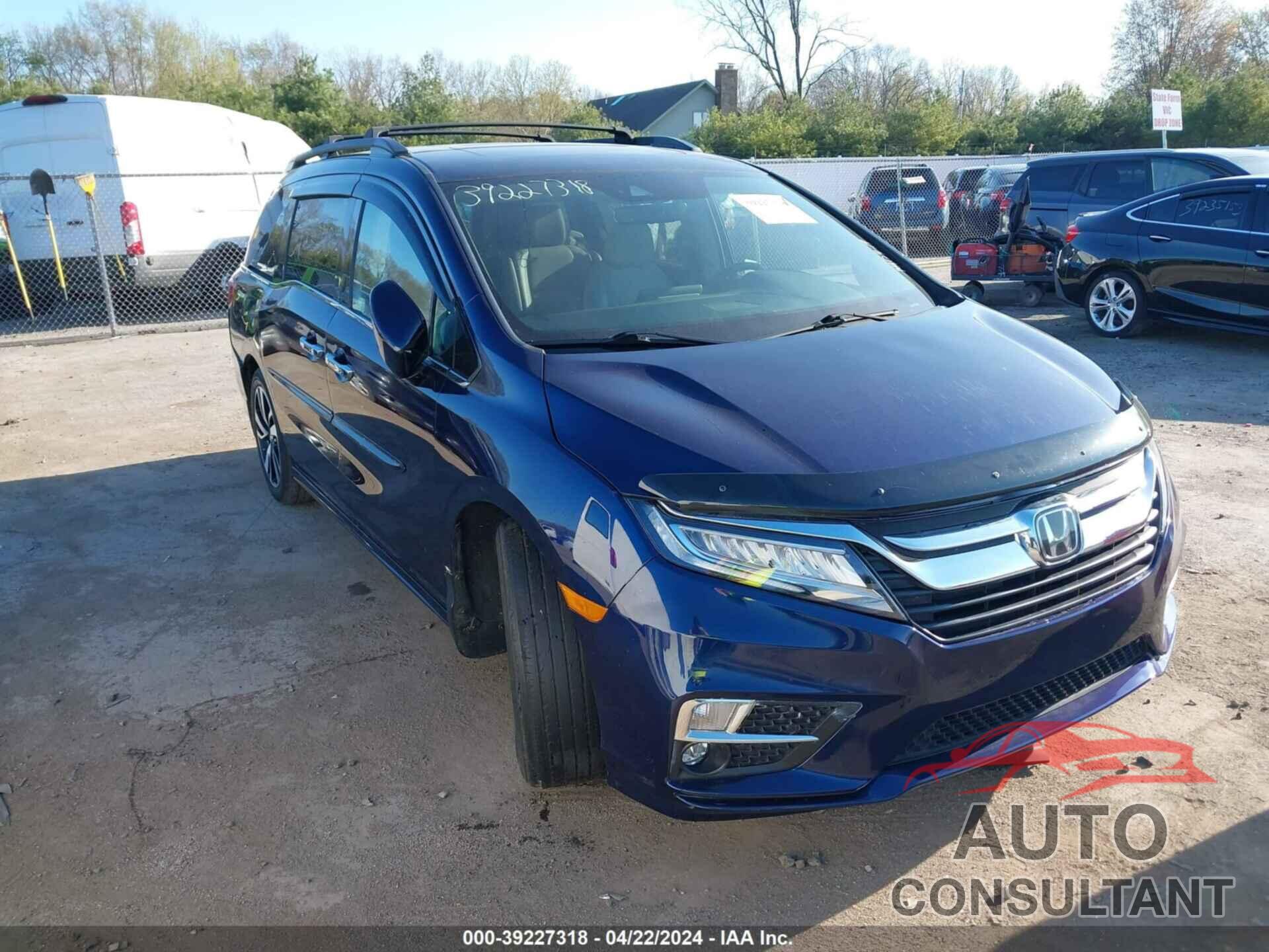 HONDA ODYSSEY 2019 - 5FNRL6H98KB124543