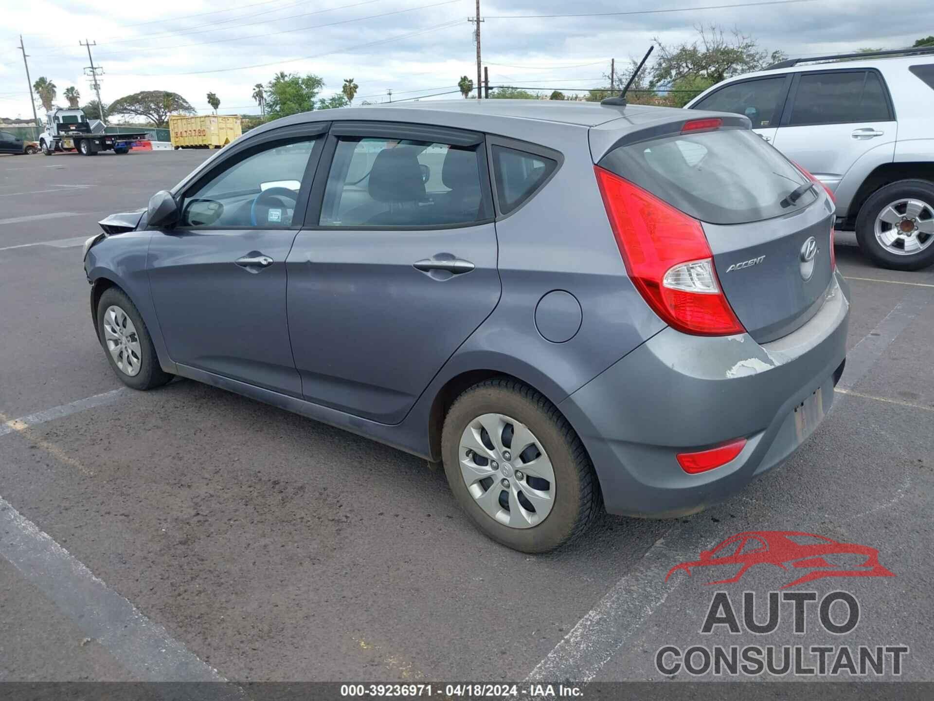 HYUNDAI ACCENT 2016 - KMHCT5AEXGU269293