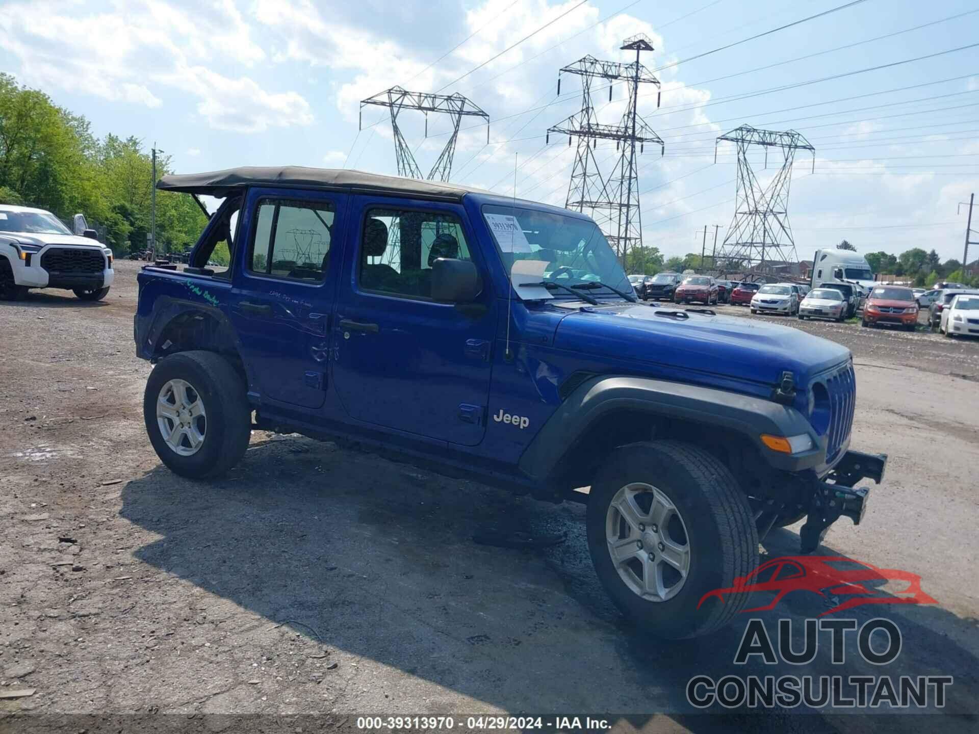 JEEP WRANGLER UNLIMITED 2018 - 1C4HJXDG2JW297867