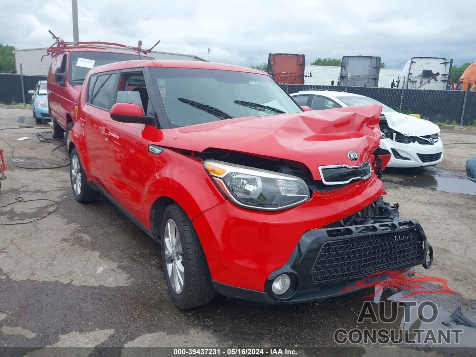 KIA SOUL 2016 - KNDJP3A54G7835483