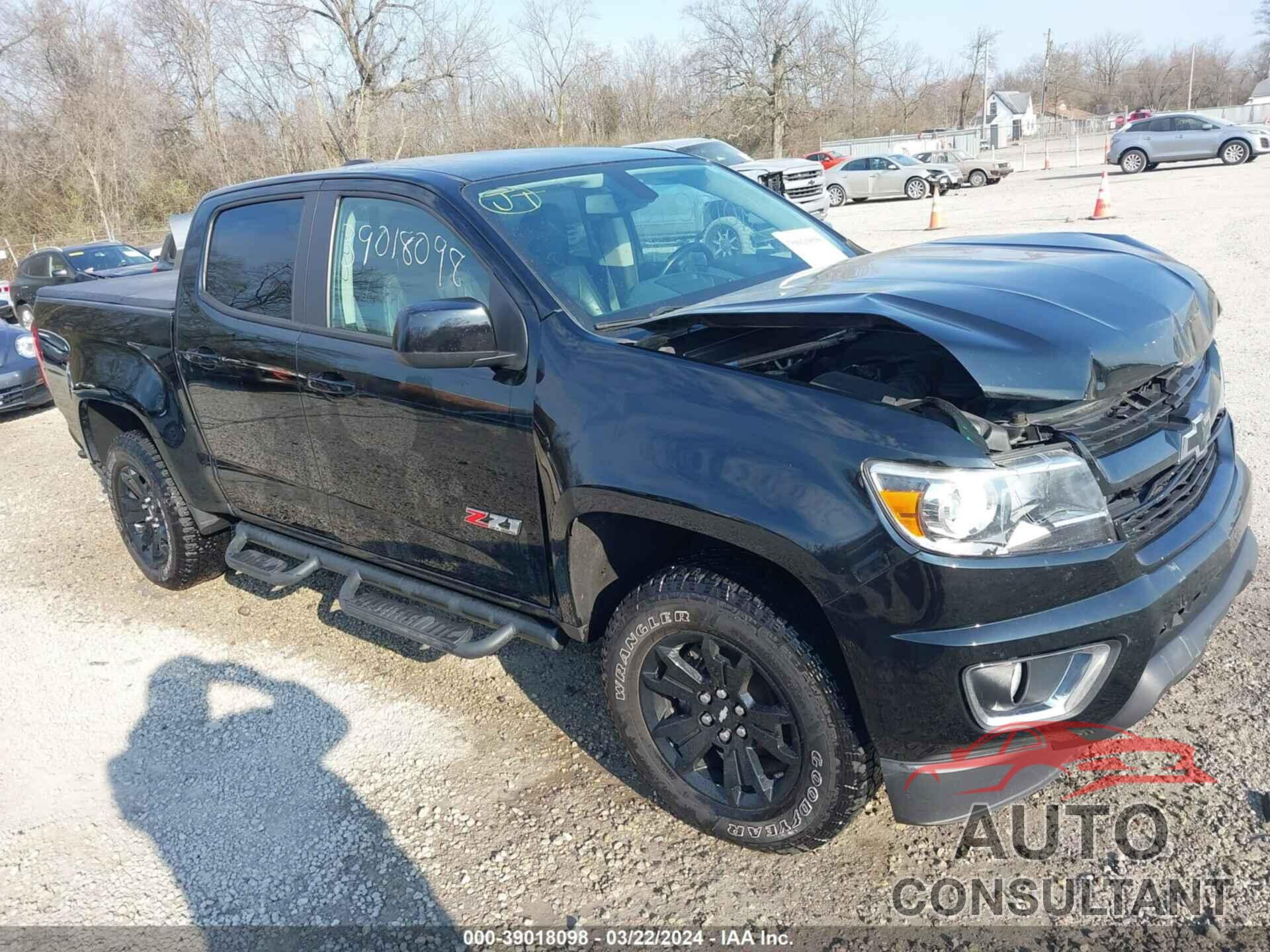 CHEVROLET COLORADO 2019 - 1GCGTDEN5K1218238