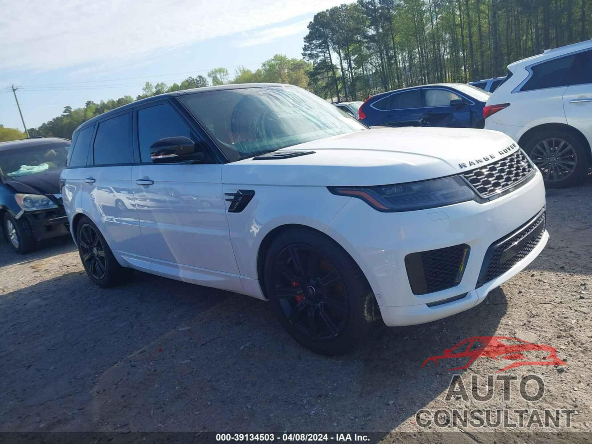 LAND ROVER RANGE ROVER SPORT 2019 - SALWS2SU0KA875942