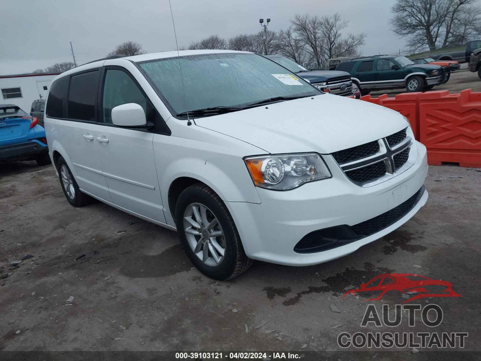 DODGE GRAND CARAVAN 2016 - 2C4RDGCGXGR324828