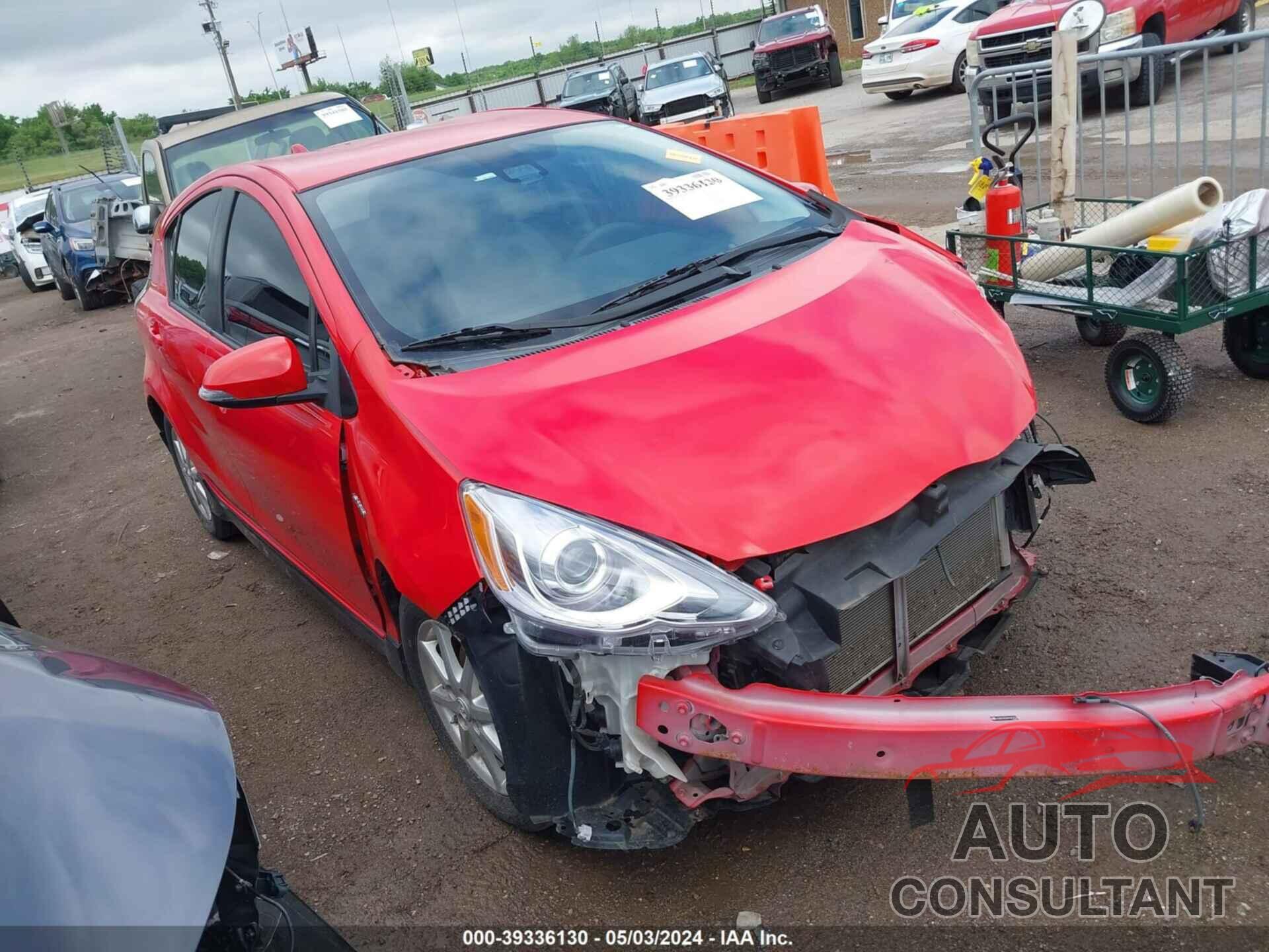 TOYOTA PRIUS C 2017 - JTDKDTB33H1593753