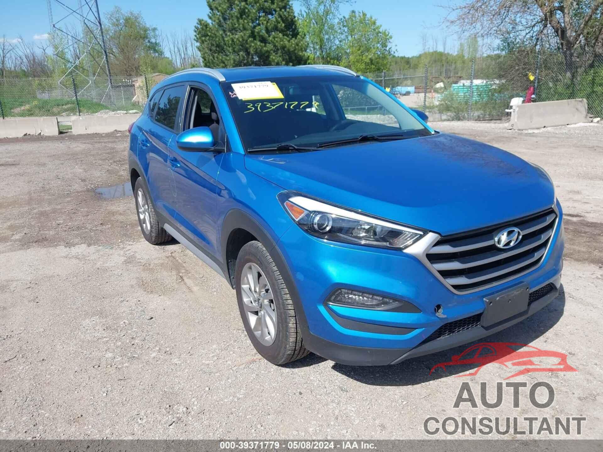 HYUNDAI TUCSON 2018 - KM8J3CA44JU643326