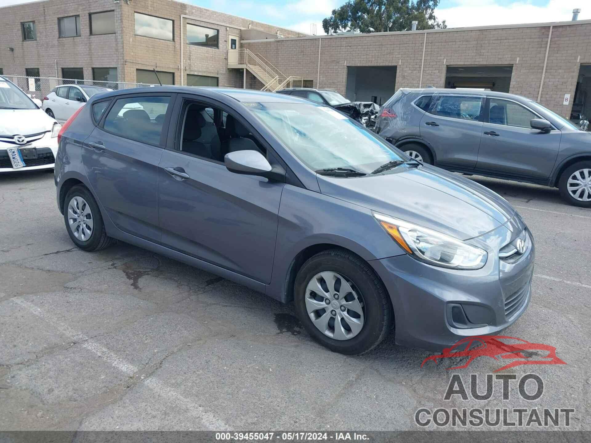 HYUNDAI ACCENT 2017 - KMHCT5AE3HU345163