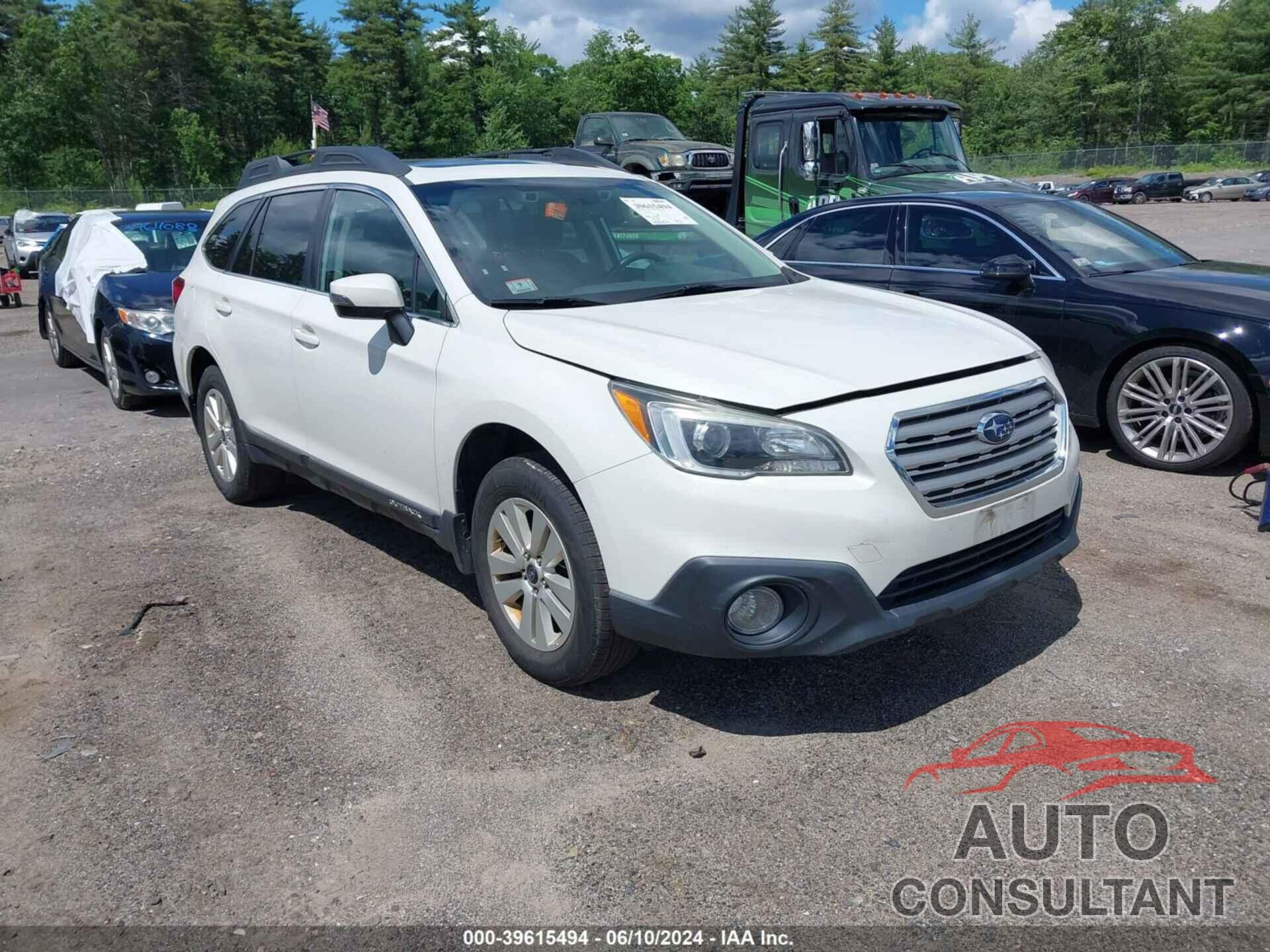 SUBARU OUTBACK 2016 - 4S4BSAHC8G3279662