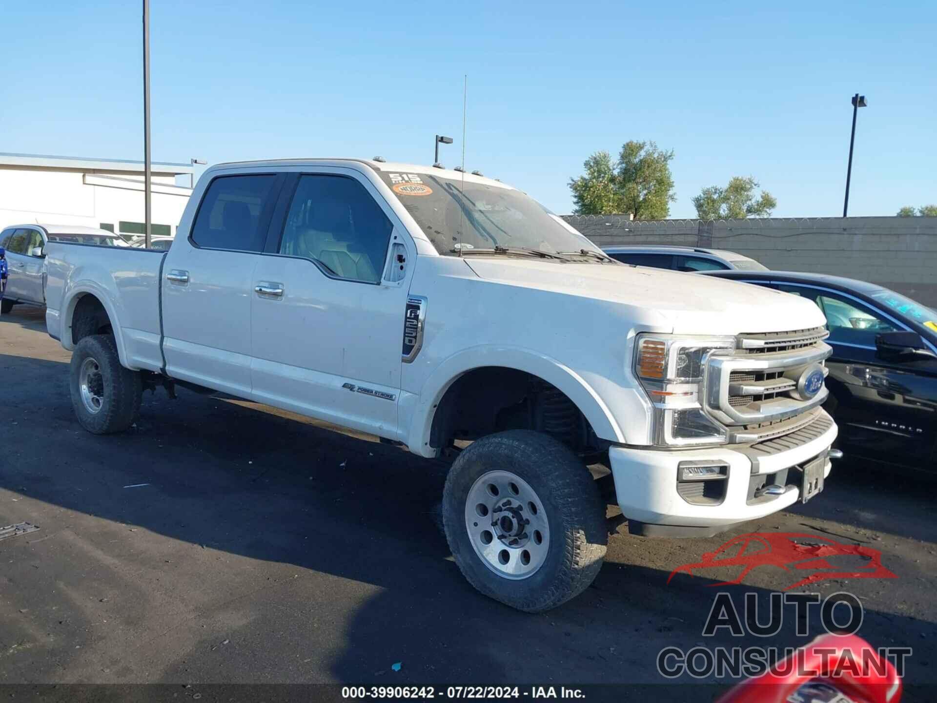 FORD F-250 2020 - 1FT8W2BT3LEE42492