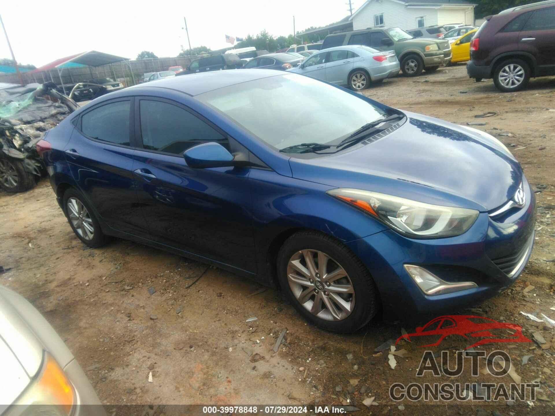 HYUNDAI ELANTRA 2016 - 5NPDH4AE1GH718293