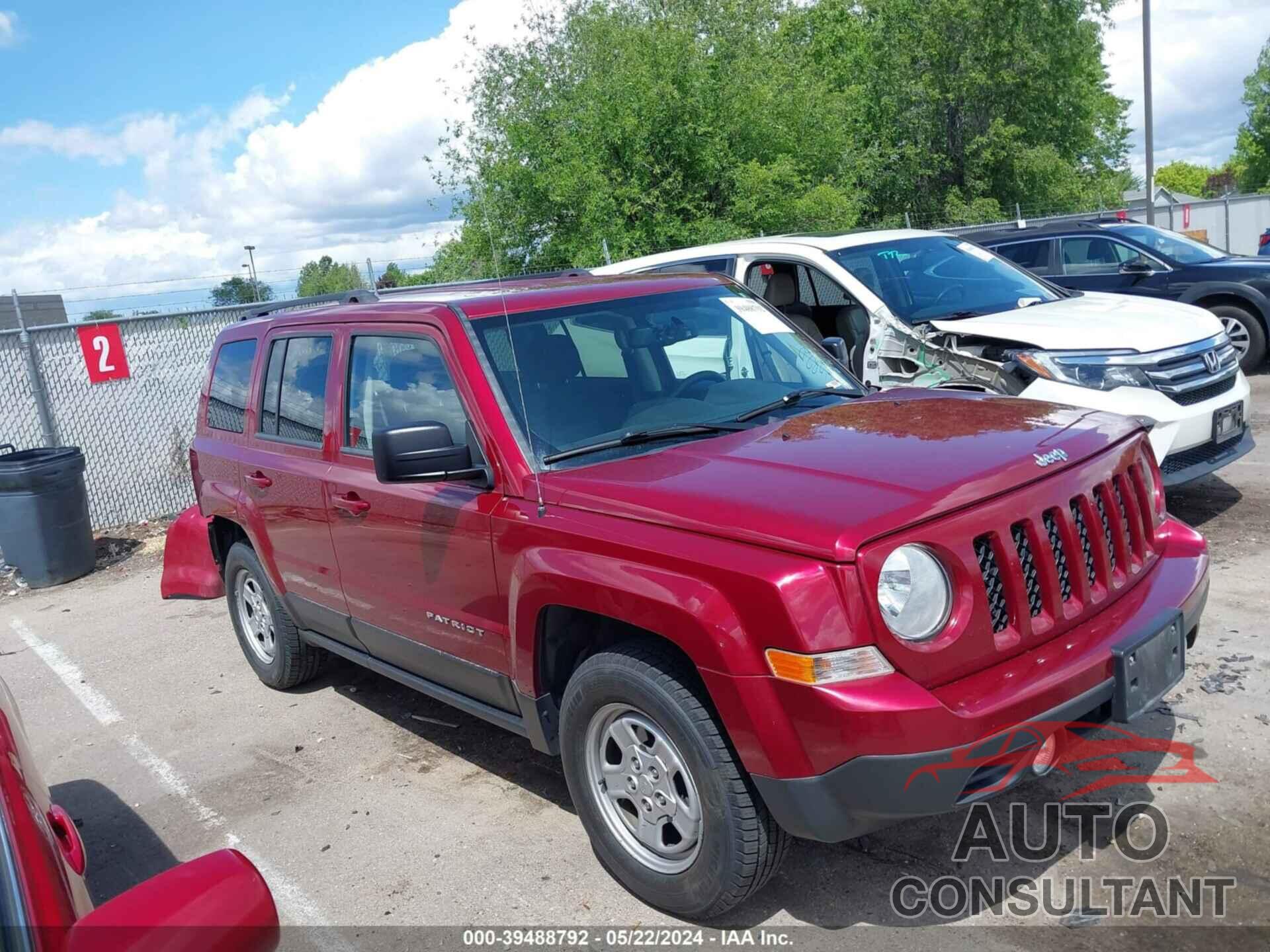 JEEP PATRIOT 2016 - 1C4NJRBB7GD781463