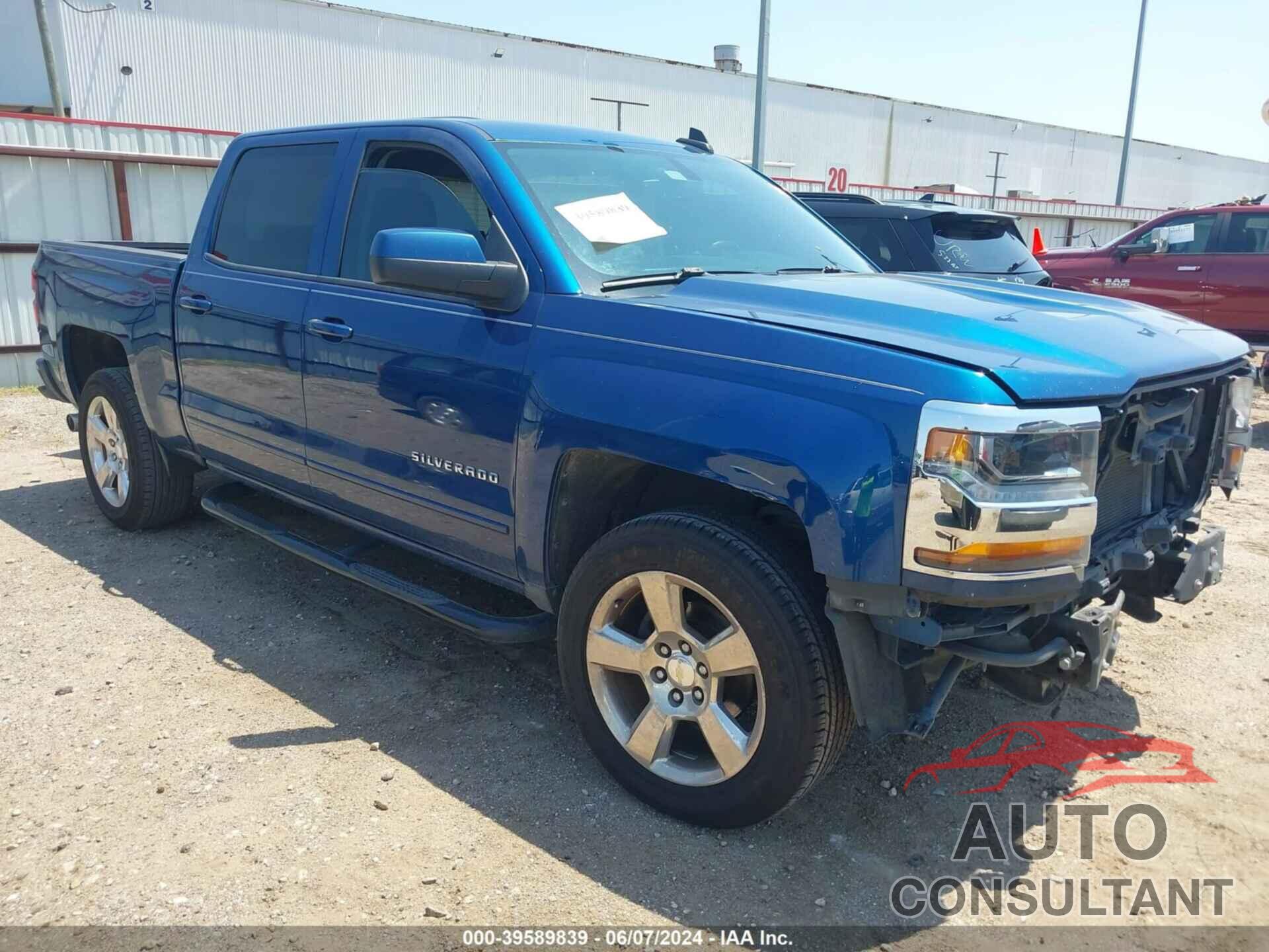 CHEVROLET SILVERADO 1500 2016 - 3GCPCREC6GG358108