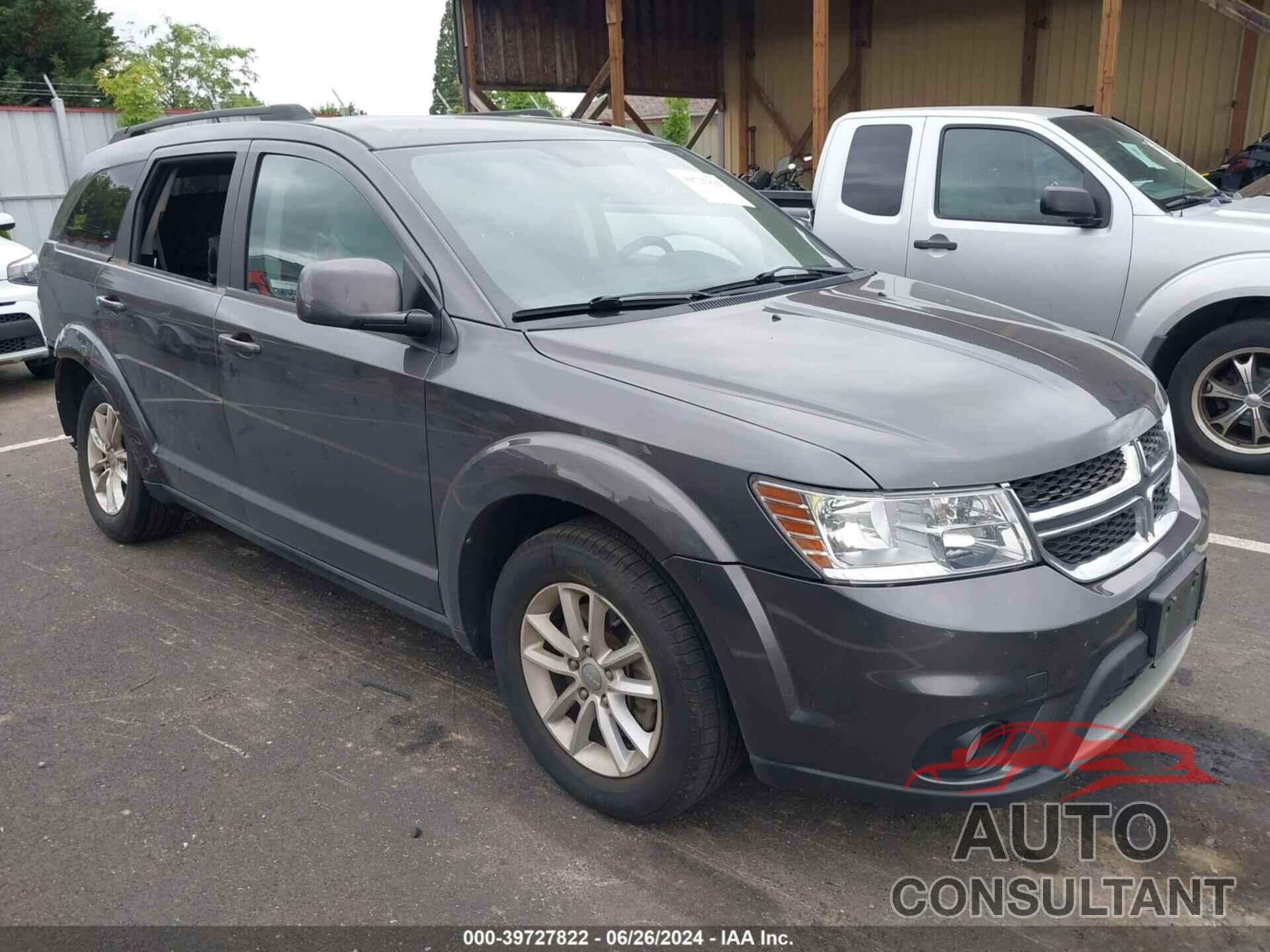 DODGE JOURNEY 2016 - 3C4PDCBG8GT138249