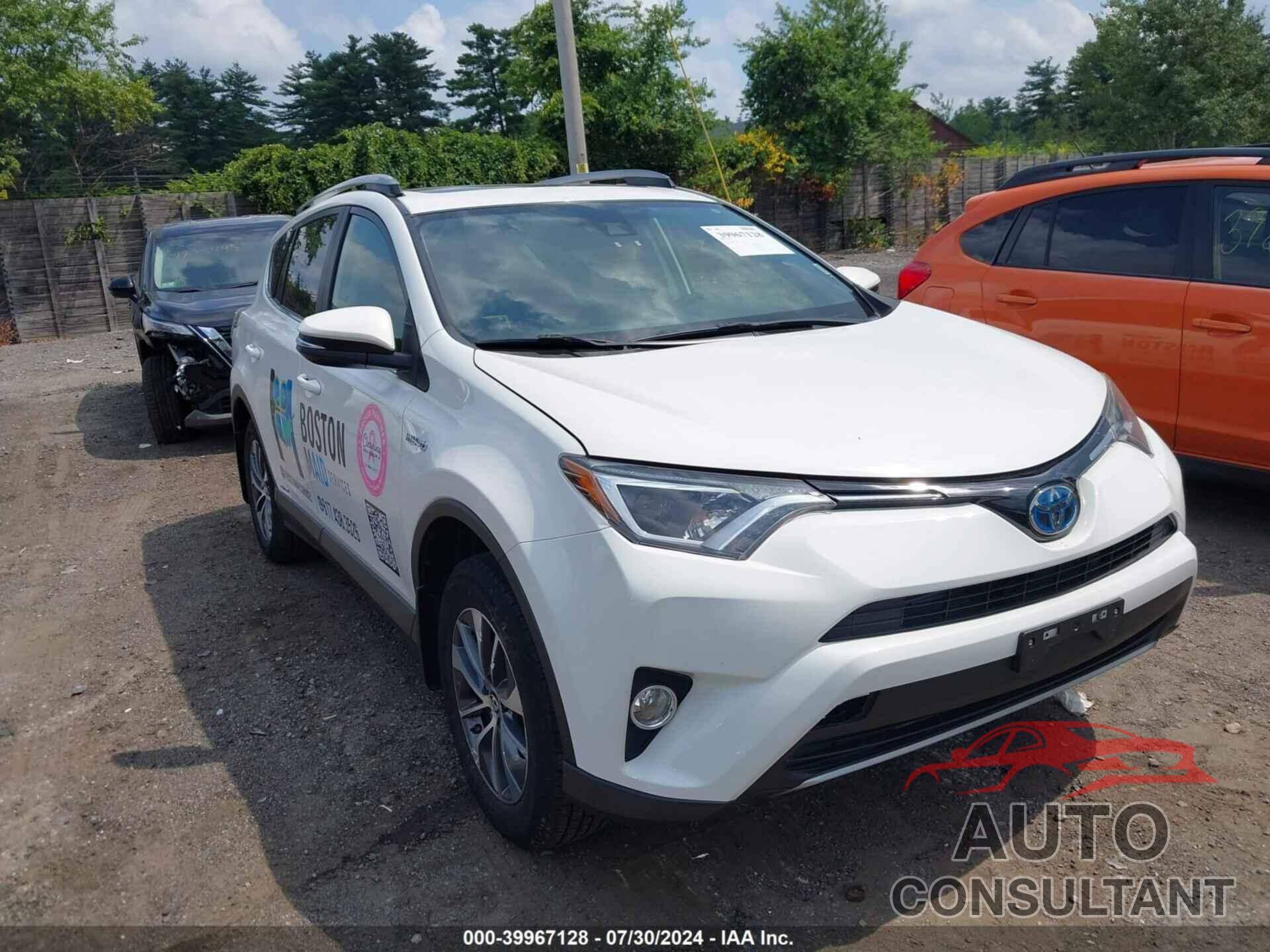 TOYOTA RAV4 HYBRID 2018 - JTMRJREV2JD180234