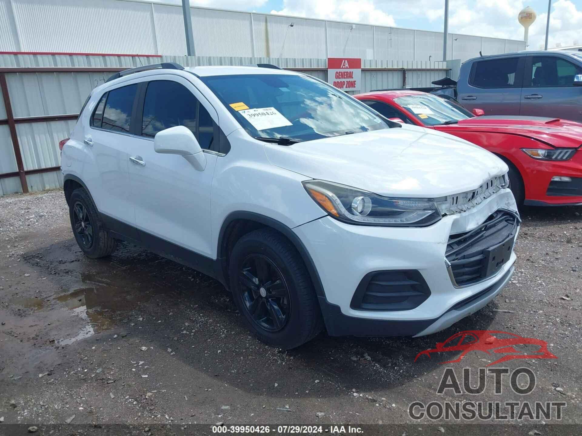 CHEVROLET TRAX 2018 - 3GNCJLSB2JL328607