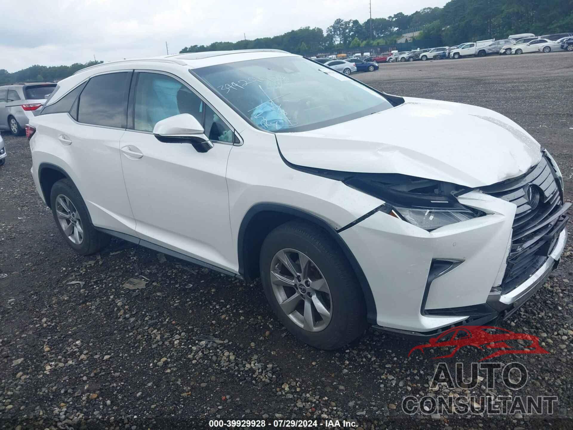 LEXUS RX 350 2019 - 2T2BZMCA7KC200629